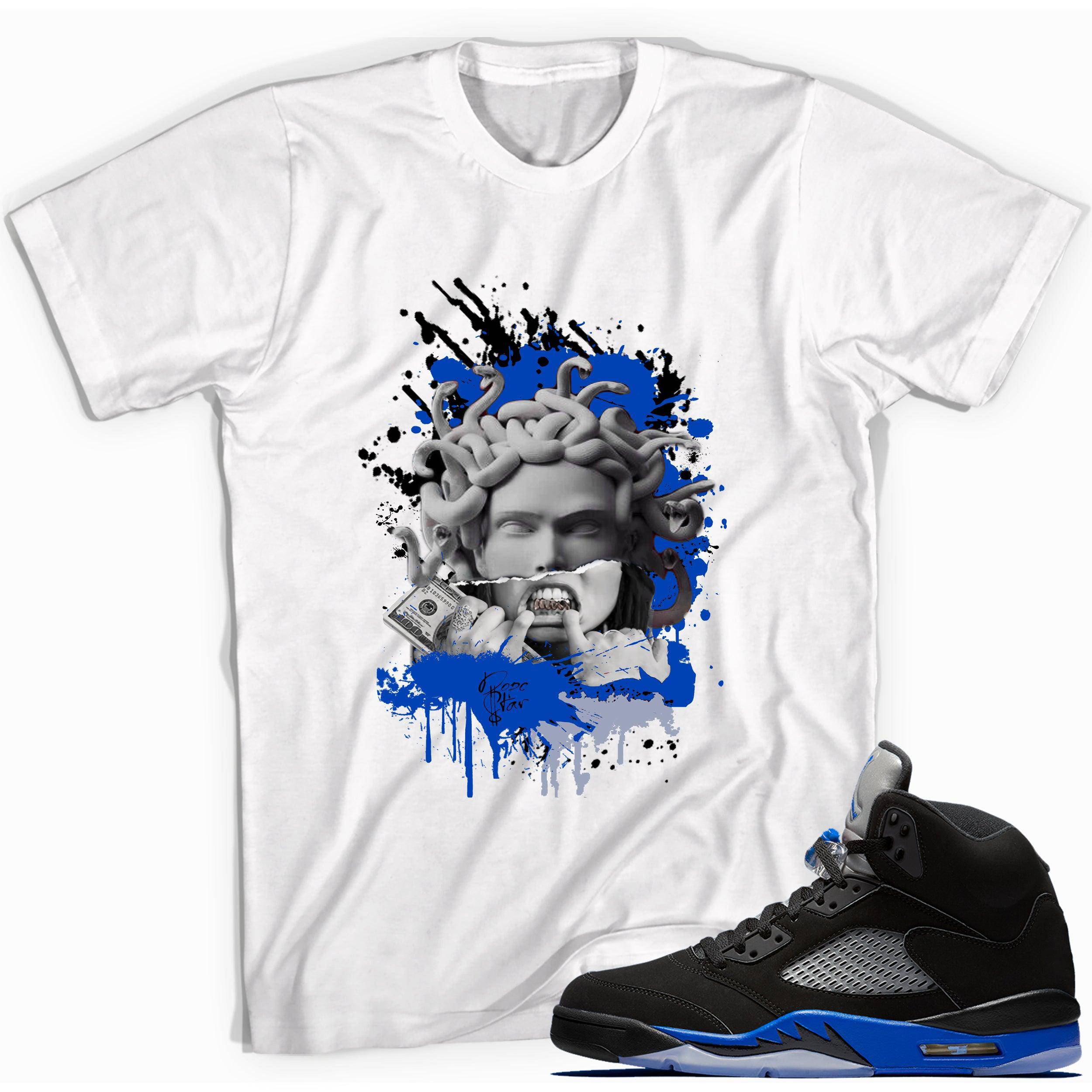 5 Racer Blue Shirt Medusa