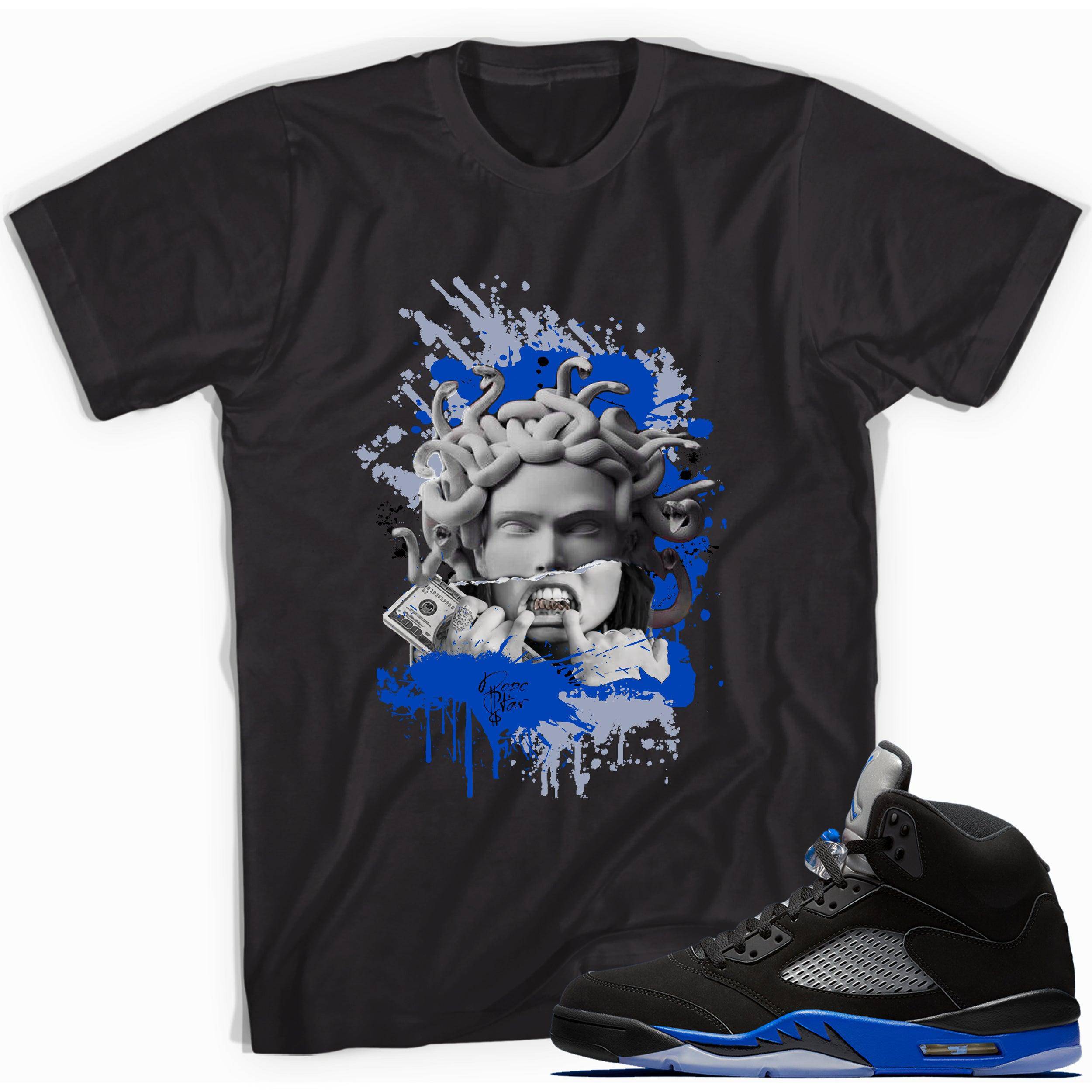 5 Racer Blue Shirt Medusa