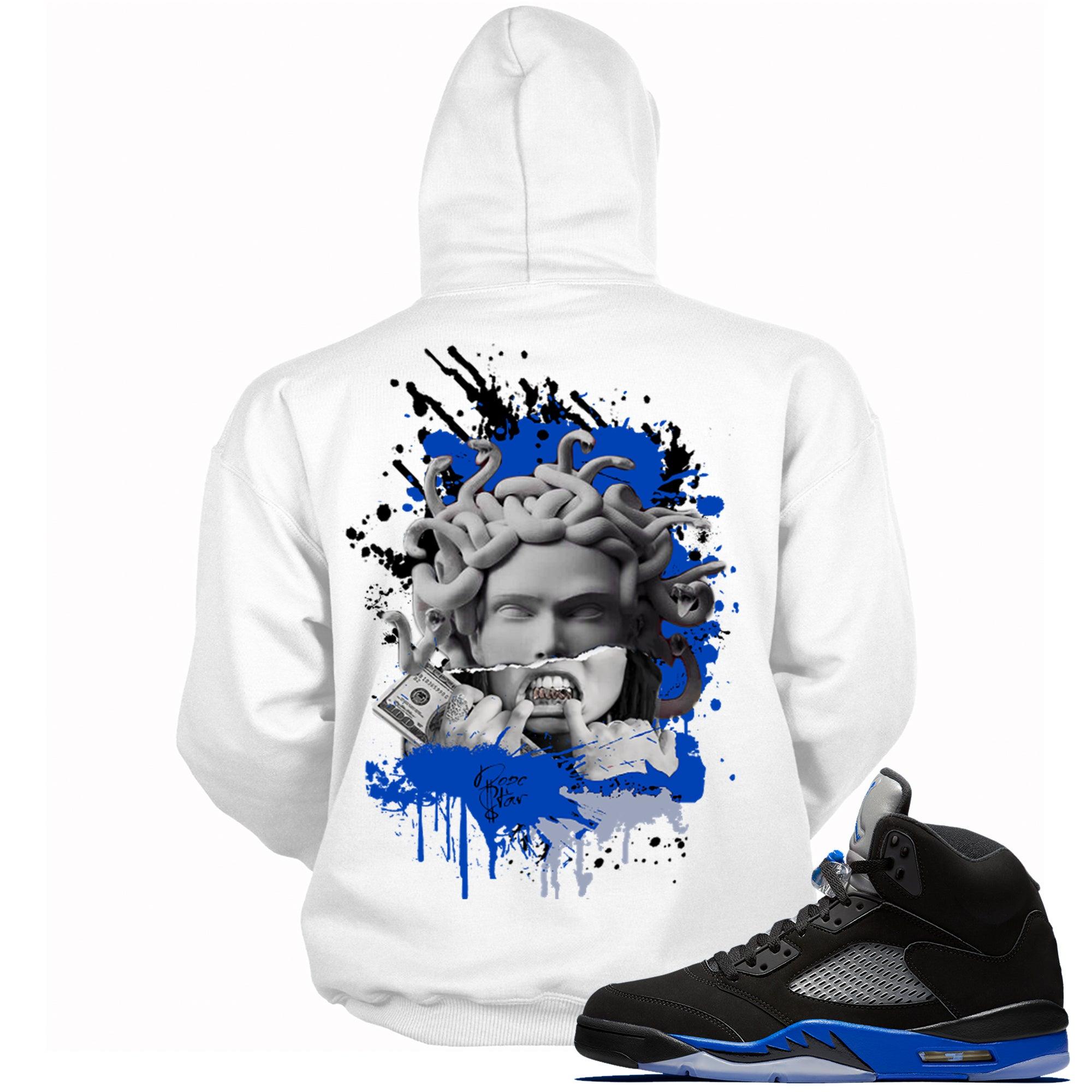 5 Racer Blue Hoodie Medusa