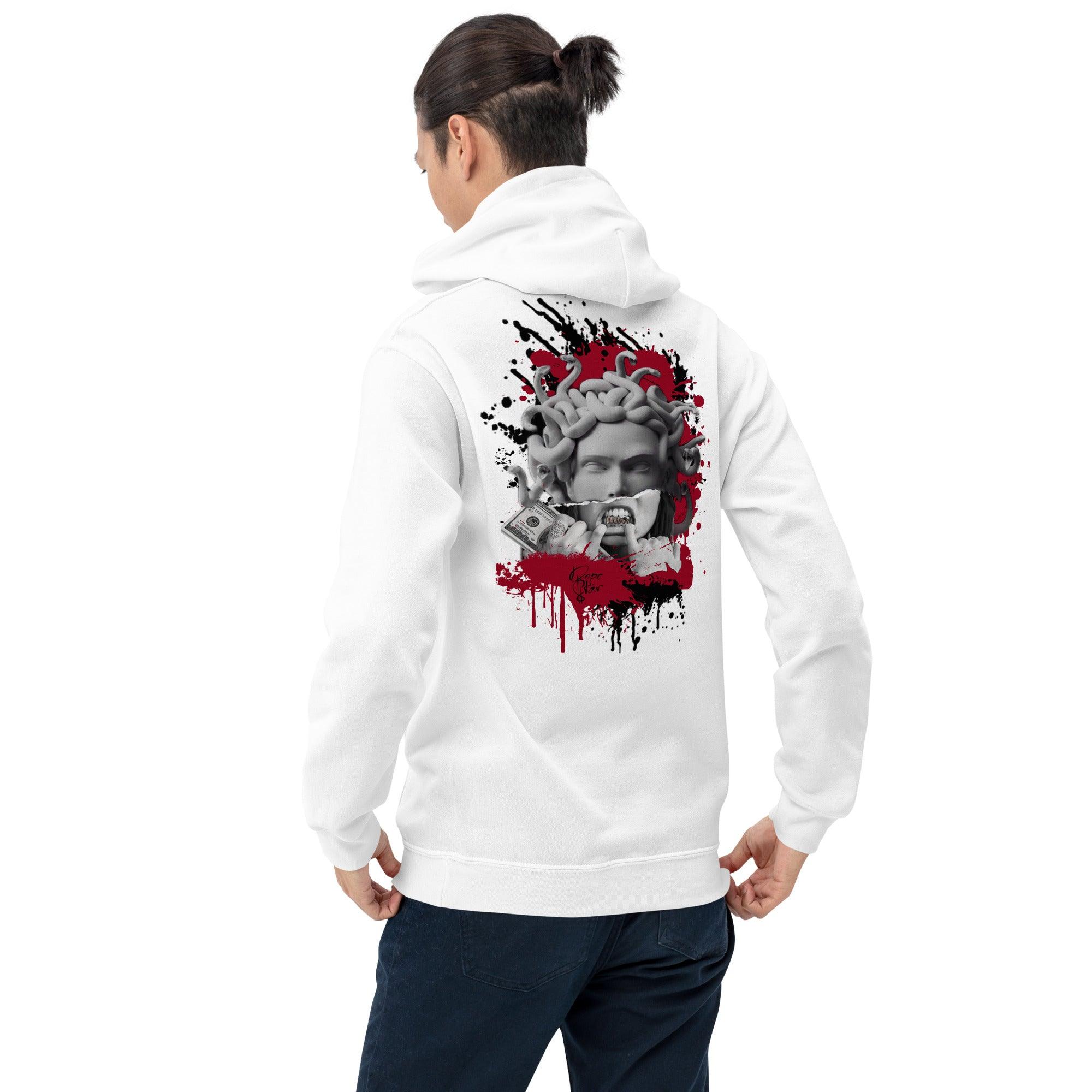 14 Low Red Lipstick Womens Hoodie Medusa