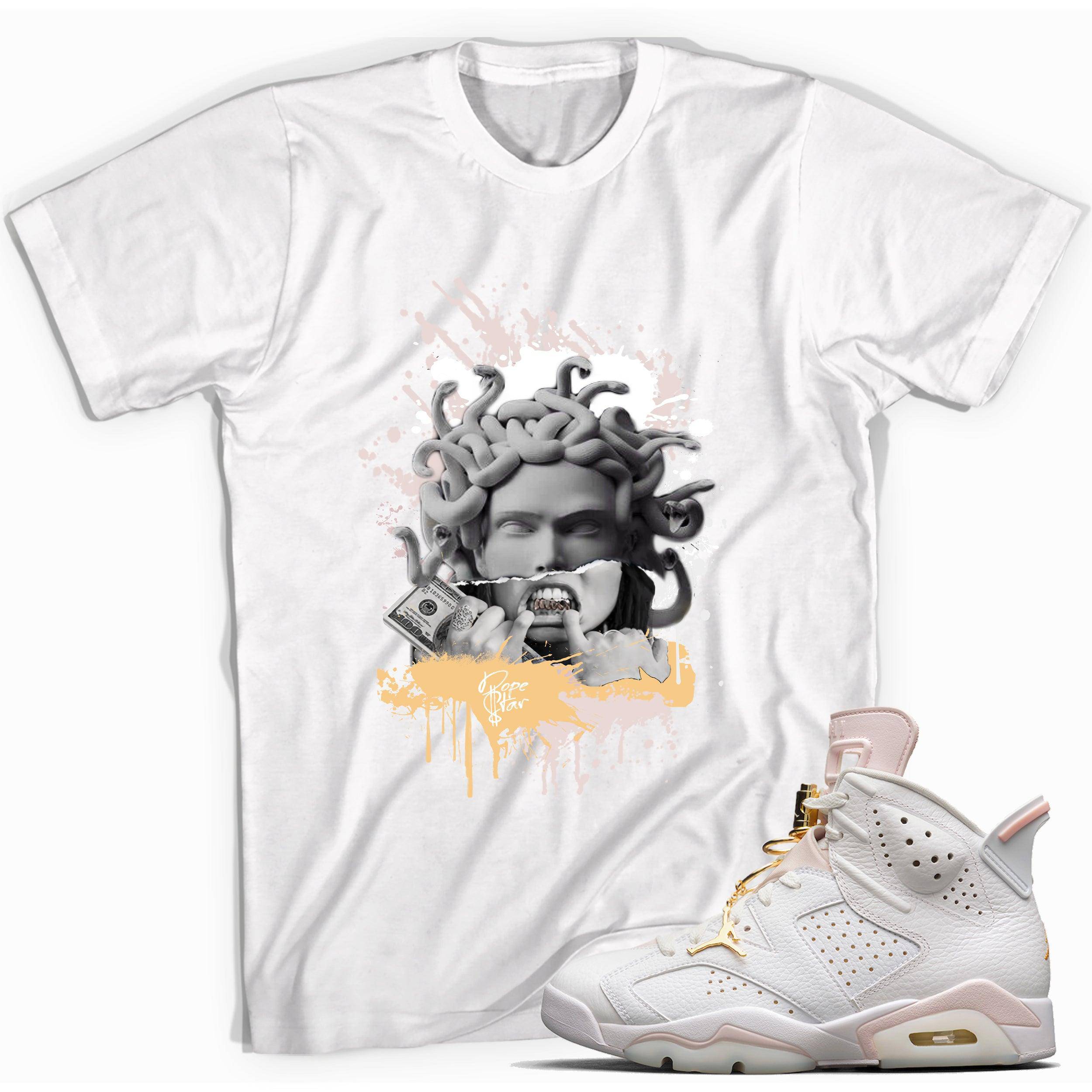 6 Gold Hoops Shirt Medusa