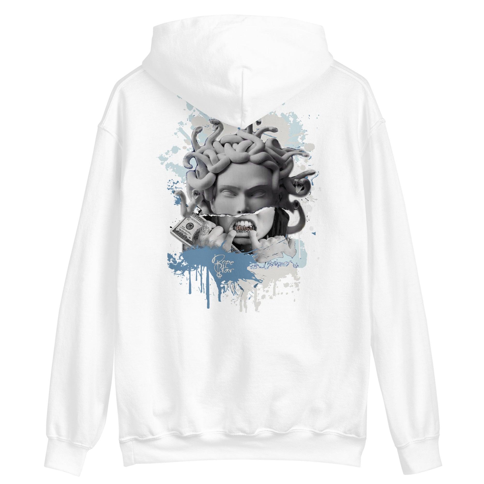 11 Adapt Dark Powder Blue Hoodie Medusa