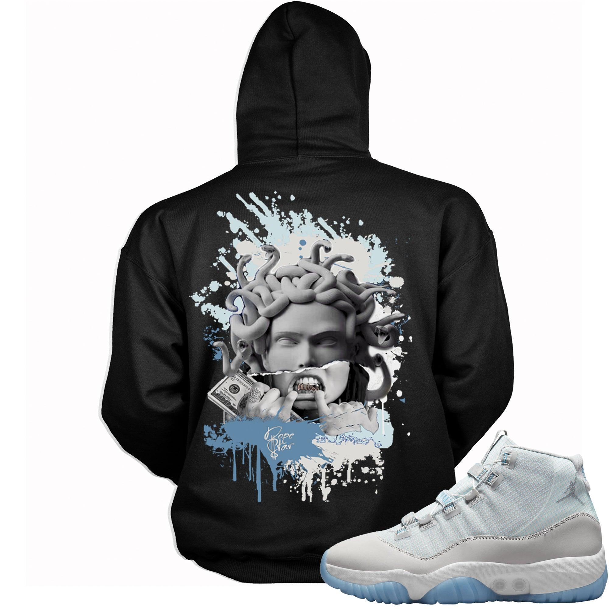 11 Adapt Dark Powder Blue Hoodie Medusa