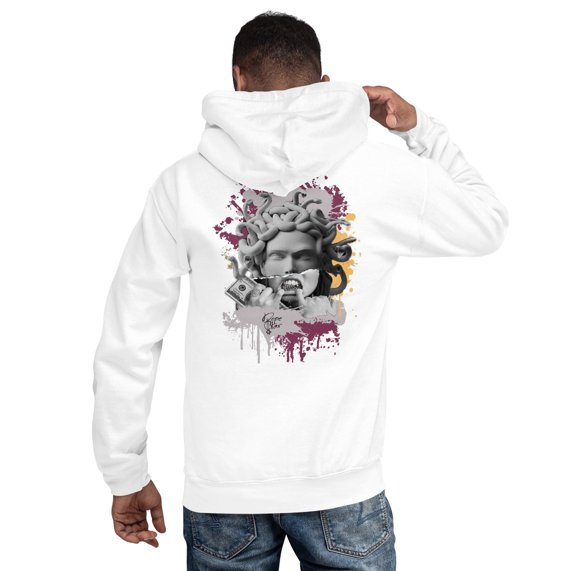 6 Bordeaux Hoodie Medusa