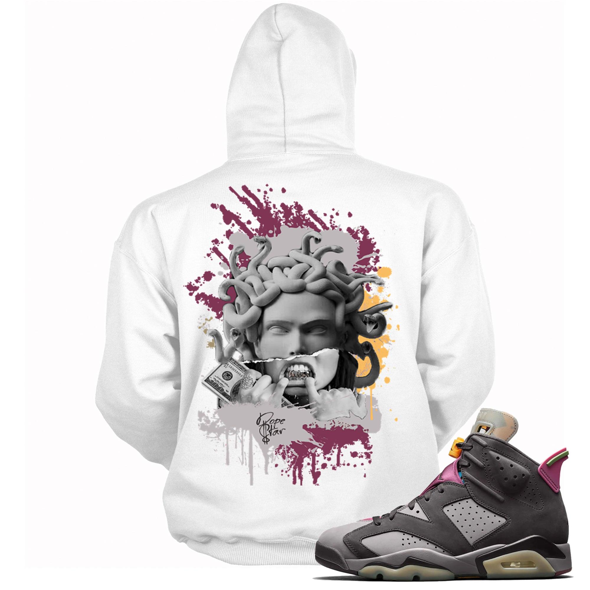 6 Bordeaux Hoodie Medusa