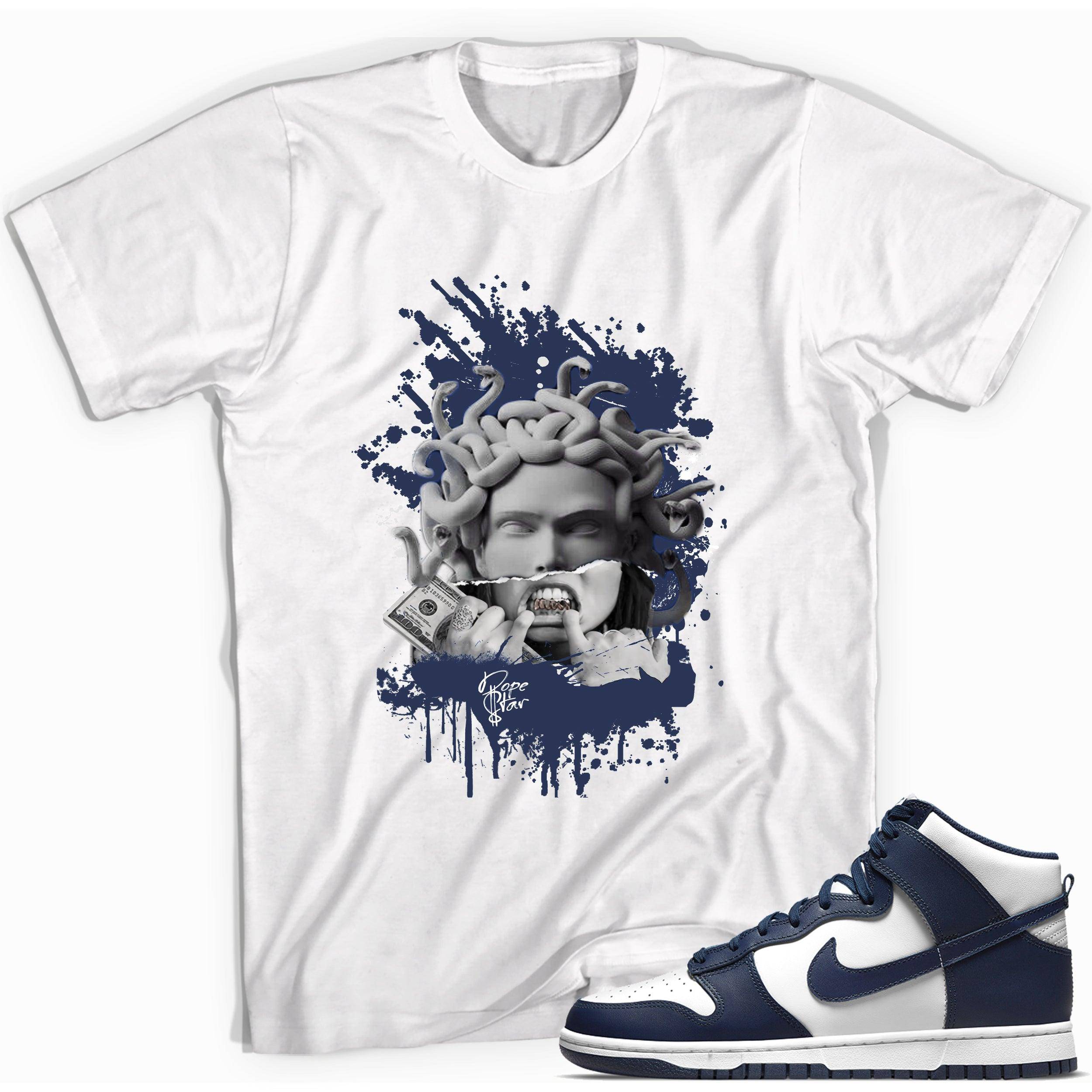 Dunk High Championship Navy Shirt Medusa