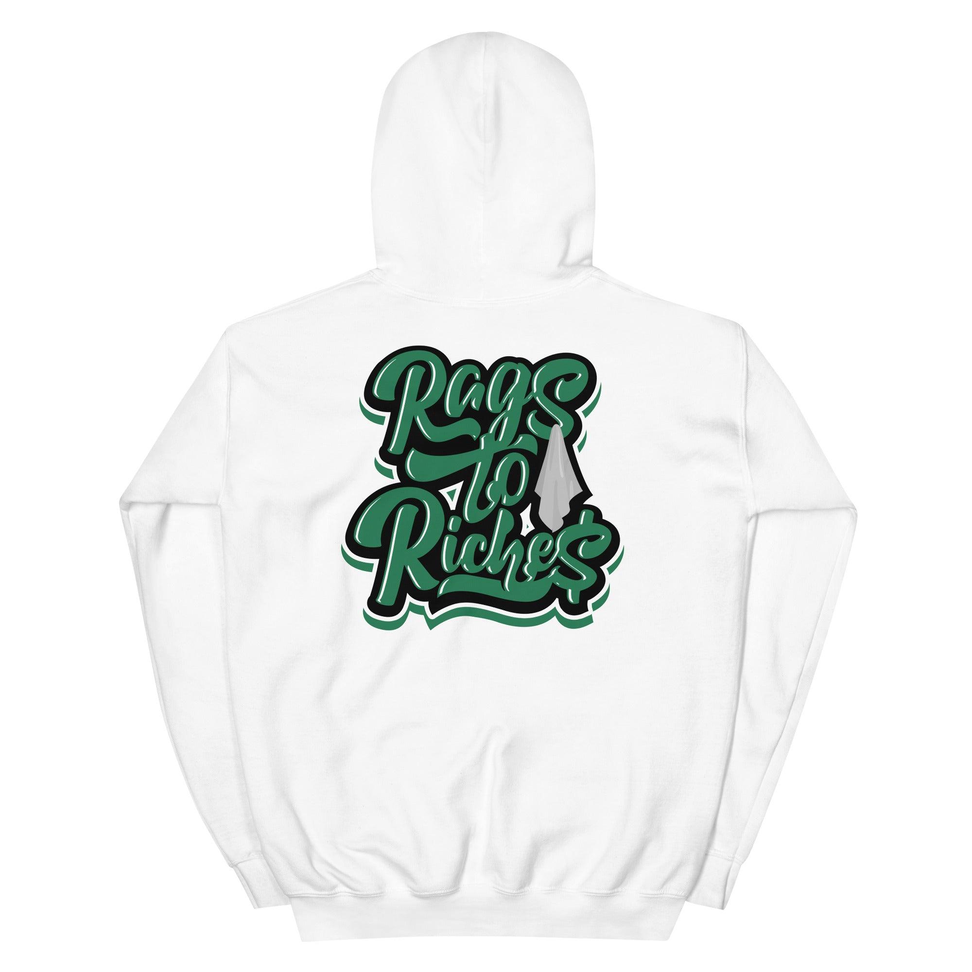 13 LUCKY GREEN Hoodie Rags To Riches