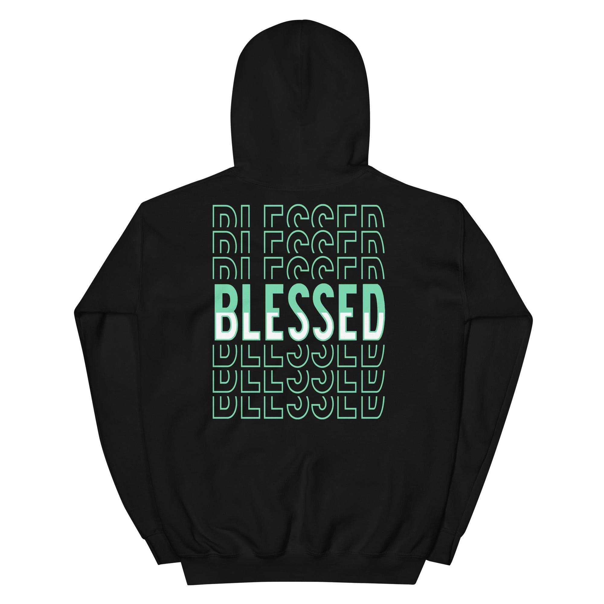 Dunks Low Green Glow Hoodie Blessed