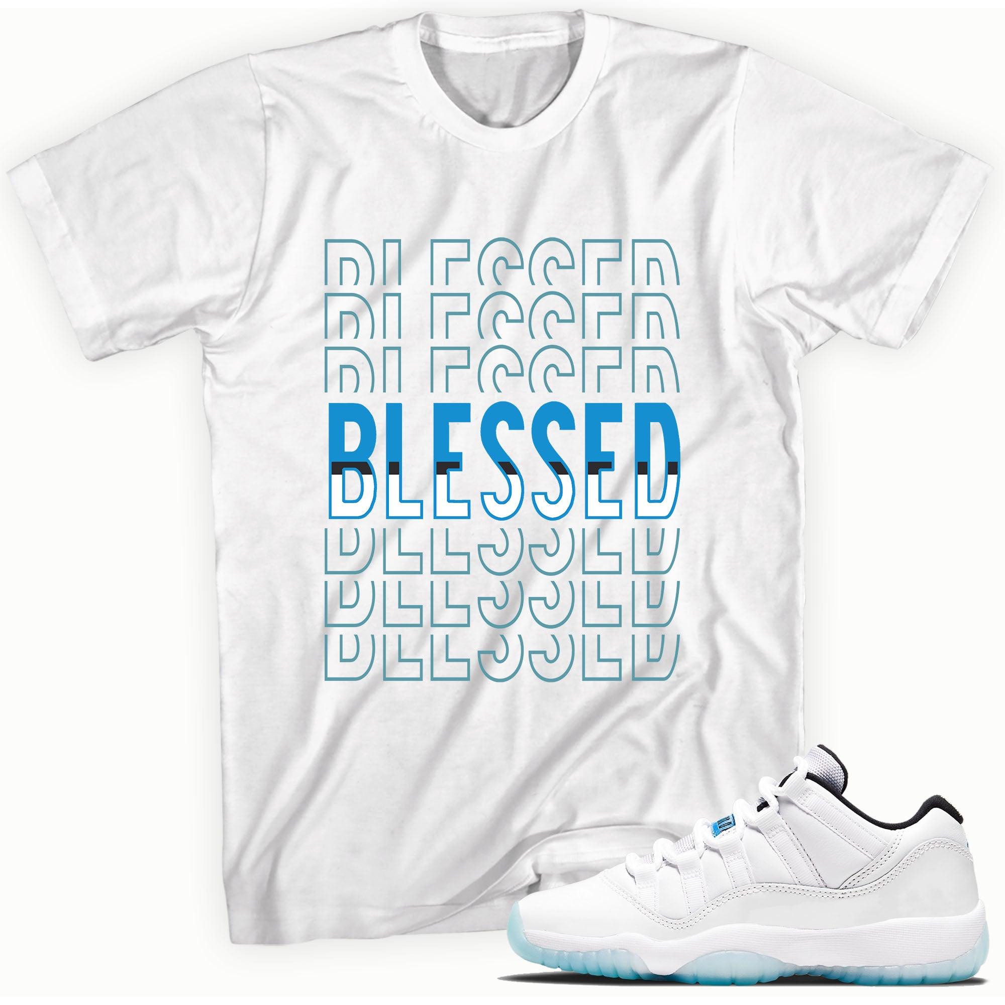 11 Low Legend Blue Shirt Blessed