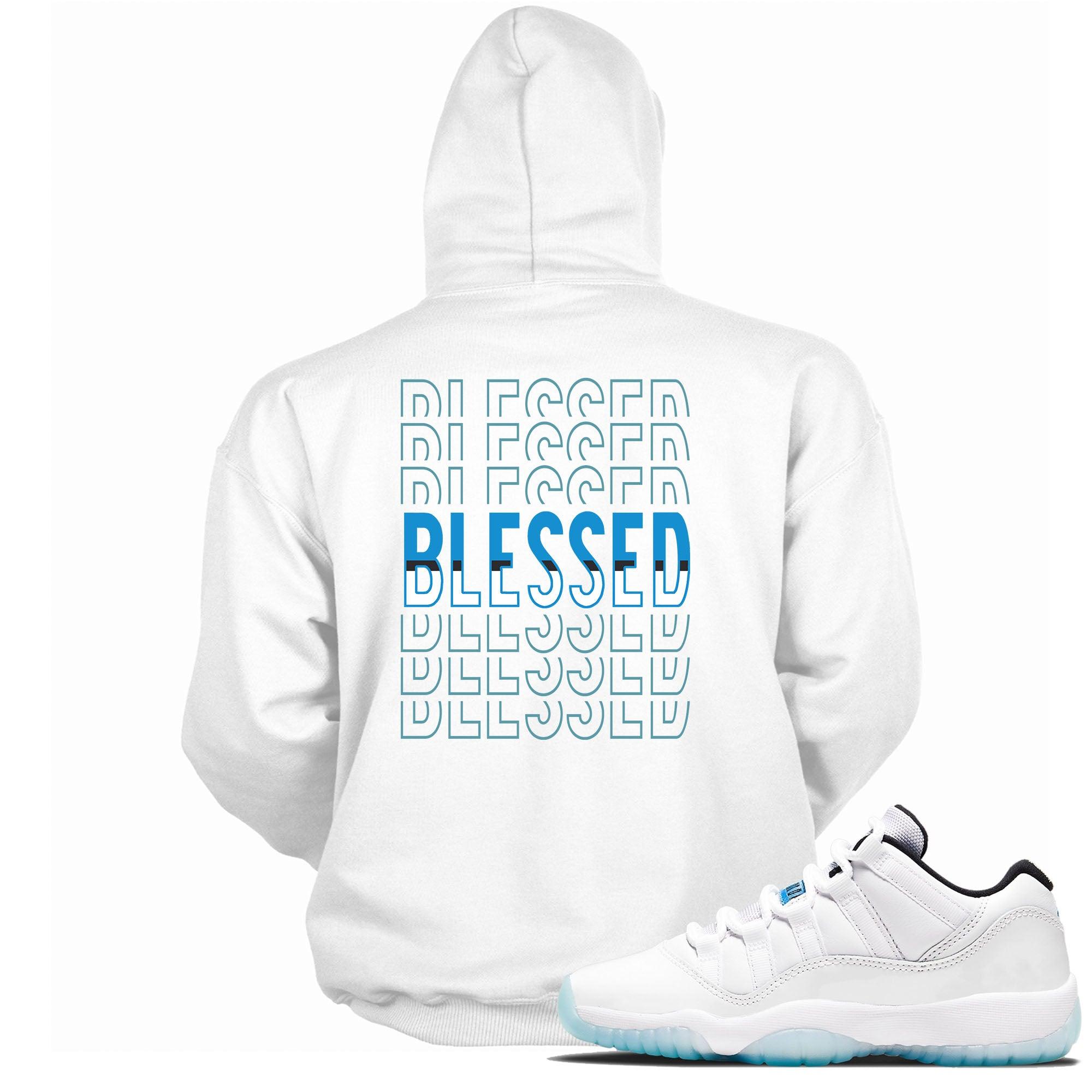 11 Low Legend Blue Hoodie Blessed