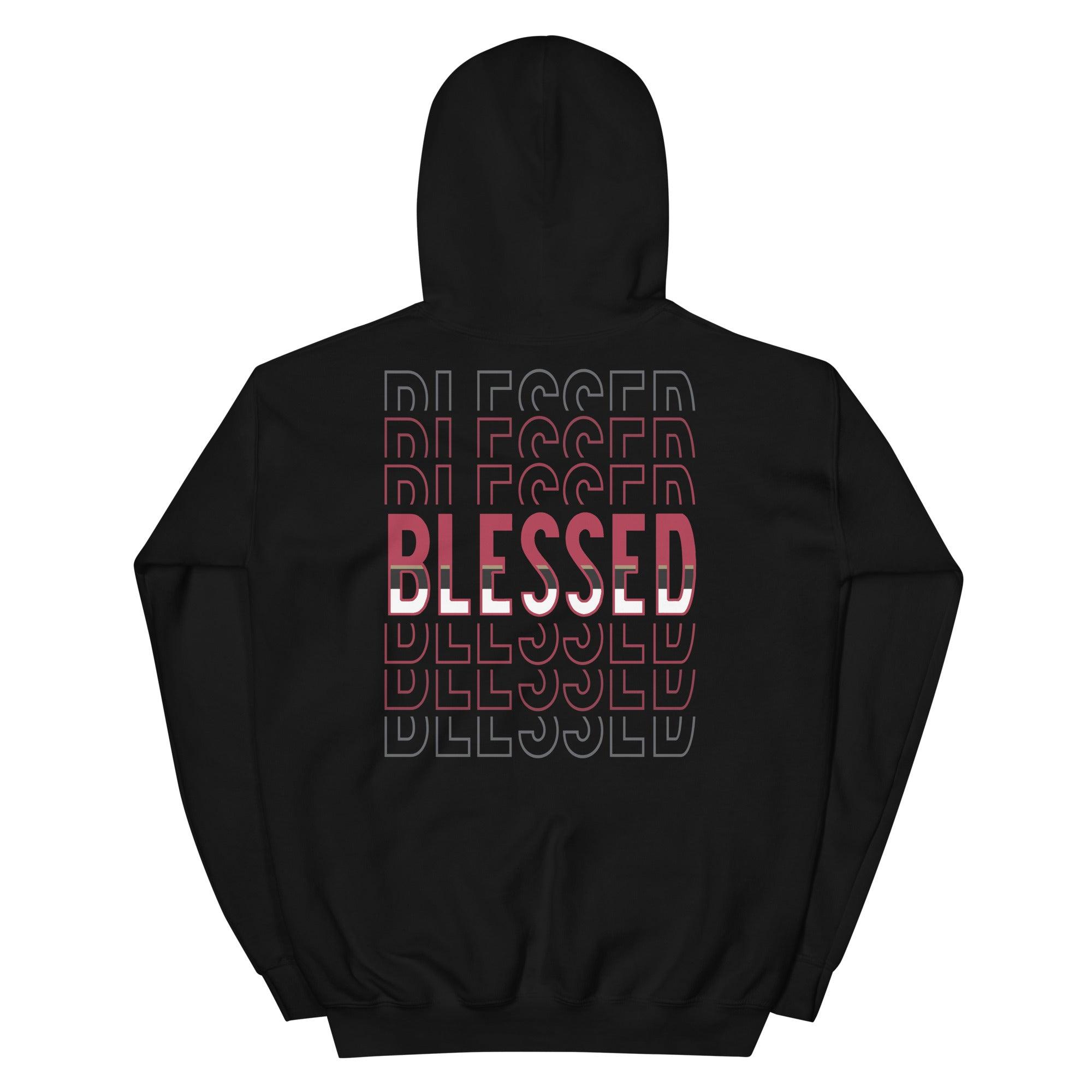 13 Red Flint Hoodie Blessed