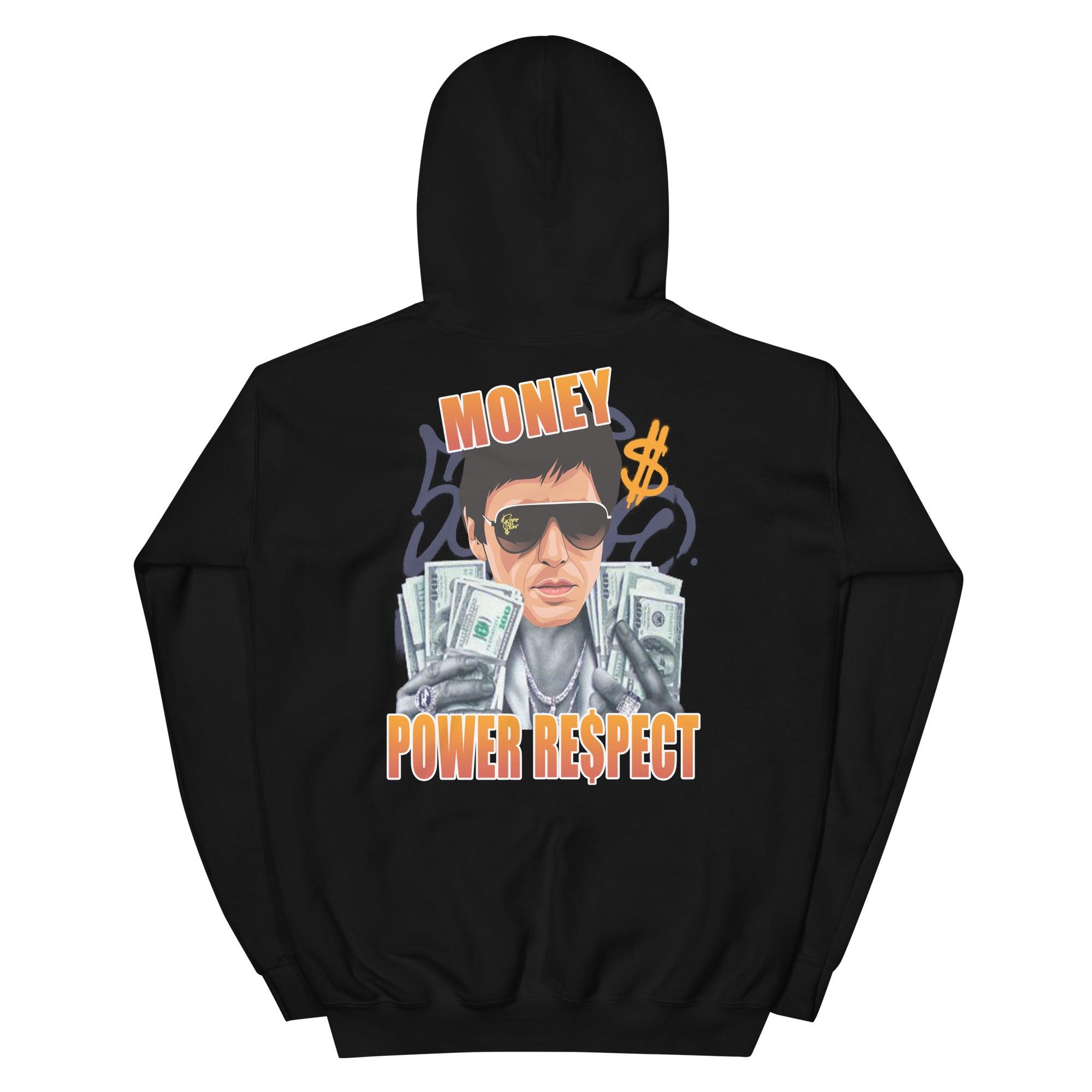 Air Foamposite One Blud Void Rugged Orange Hoodie Tony Montana