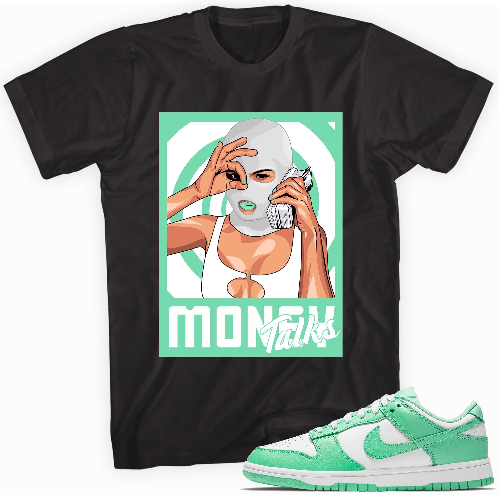 Dunk Low Green Glow Shirt Money Talks