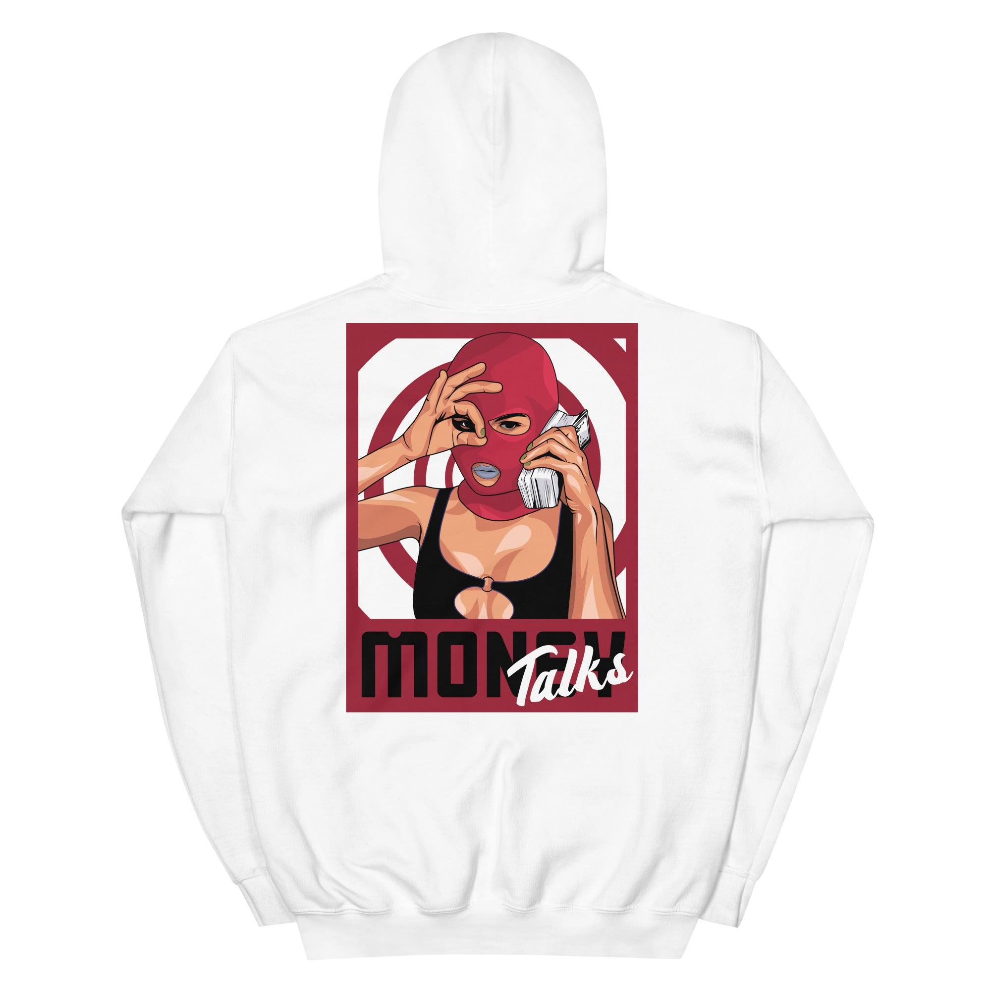 6s Carmine Hoodie Money Talks