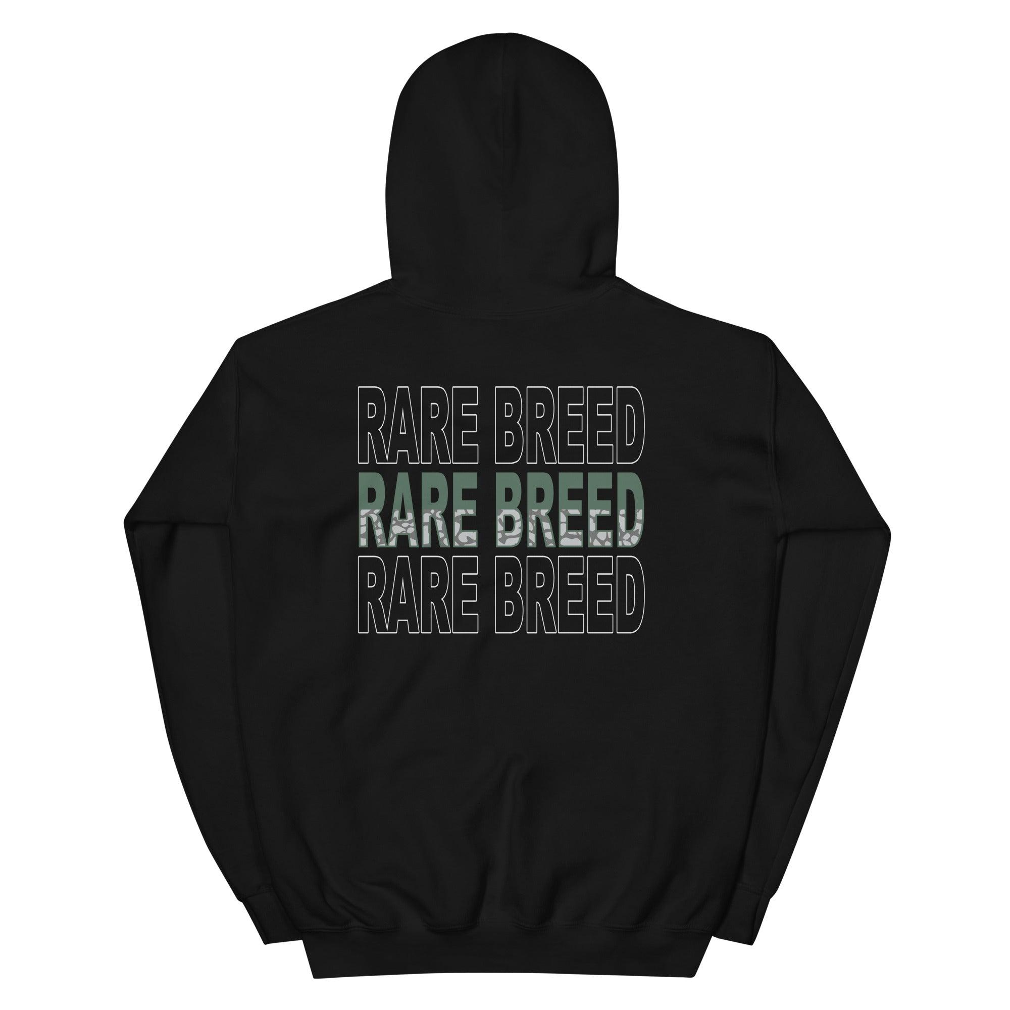 3s Pine Green Hoodie Rare Breed