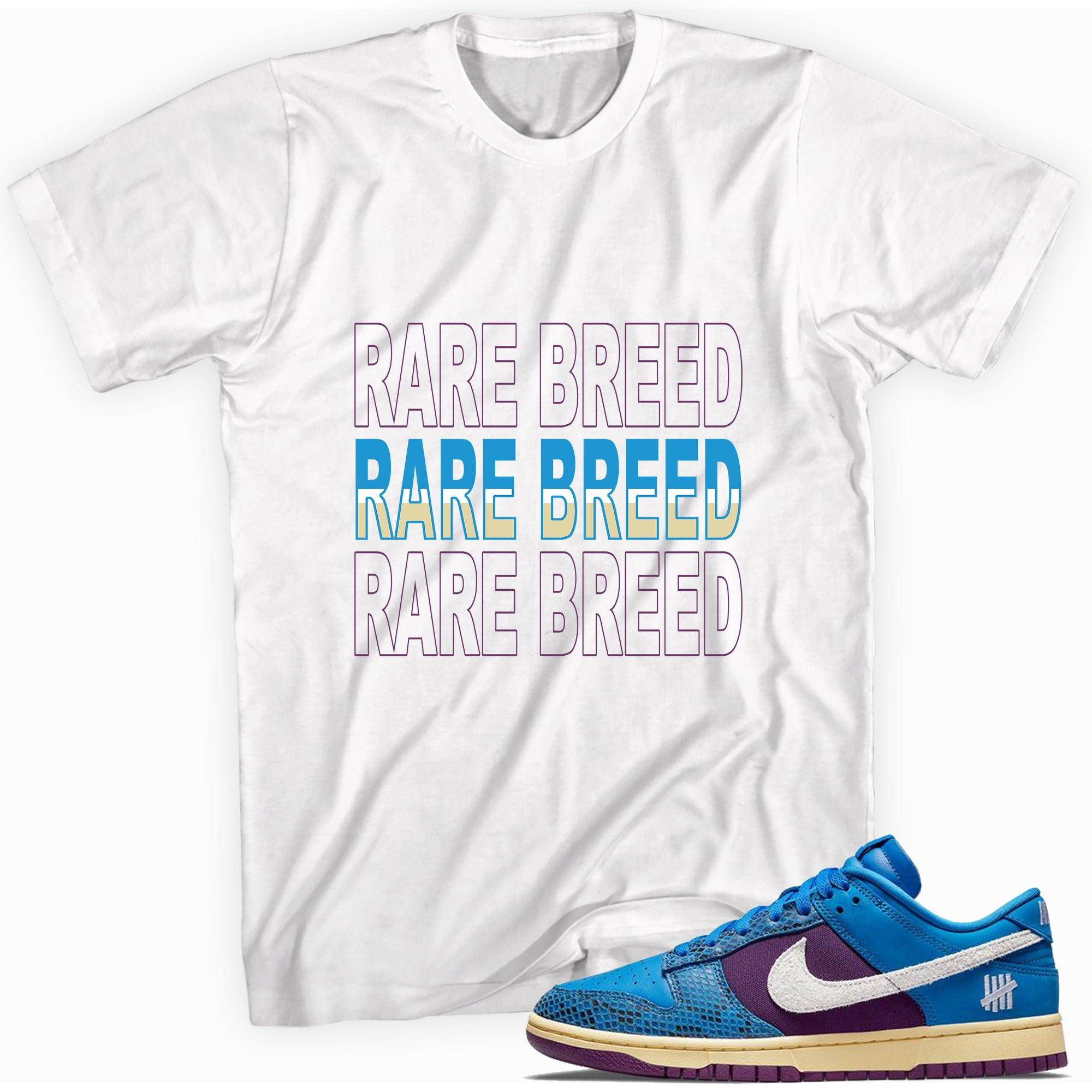 Dunk Low Undefeated 5 On It Dunk vs AF1 Shirt Rare Breed