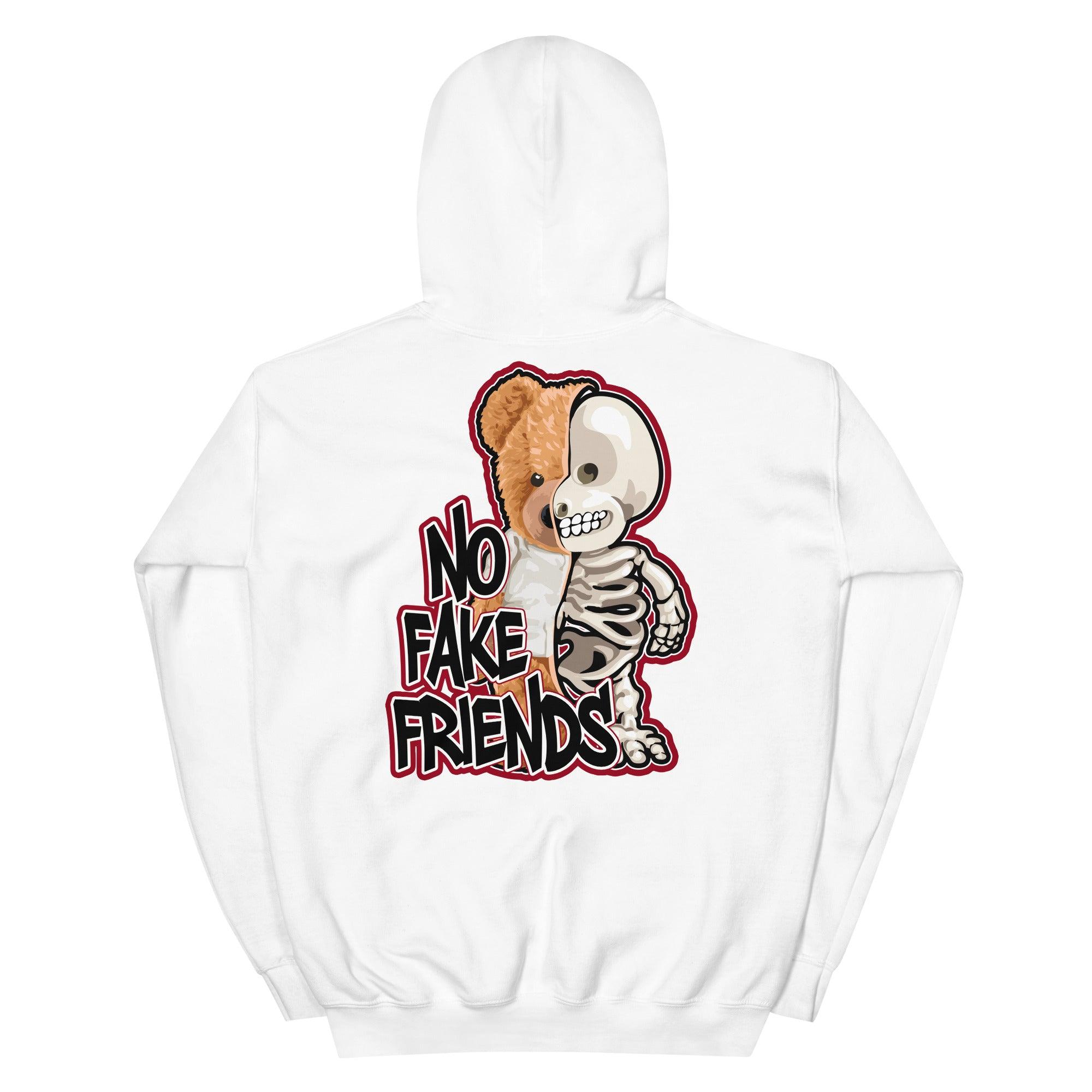 14 Low Red Lipstick Hoodie No Fake Friends