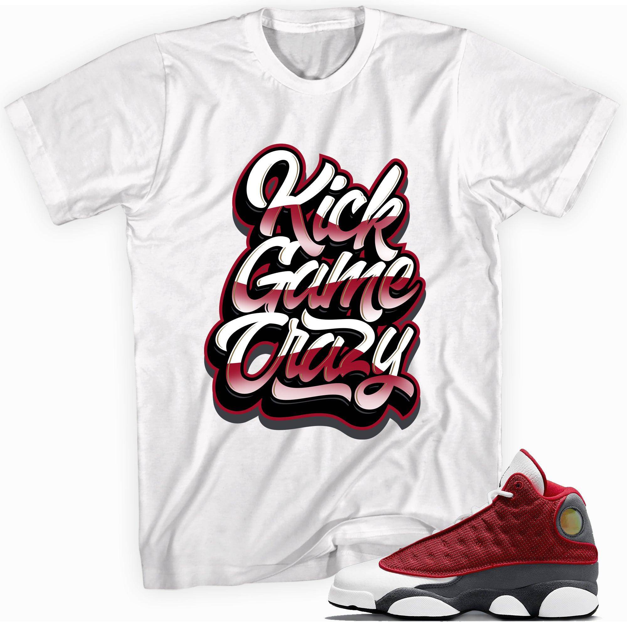 13 Red Flint Shirt Kick Game Crazy