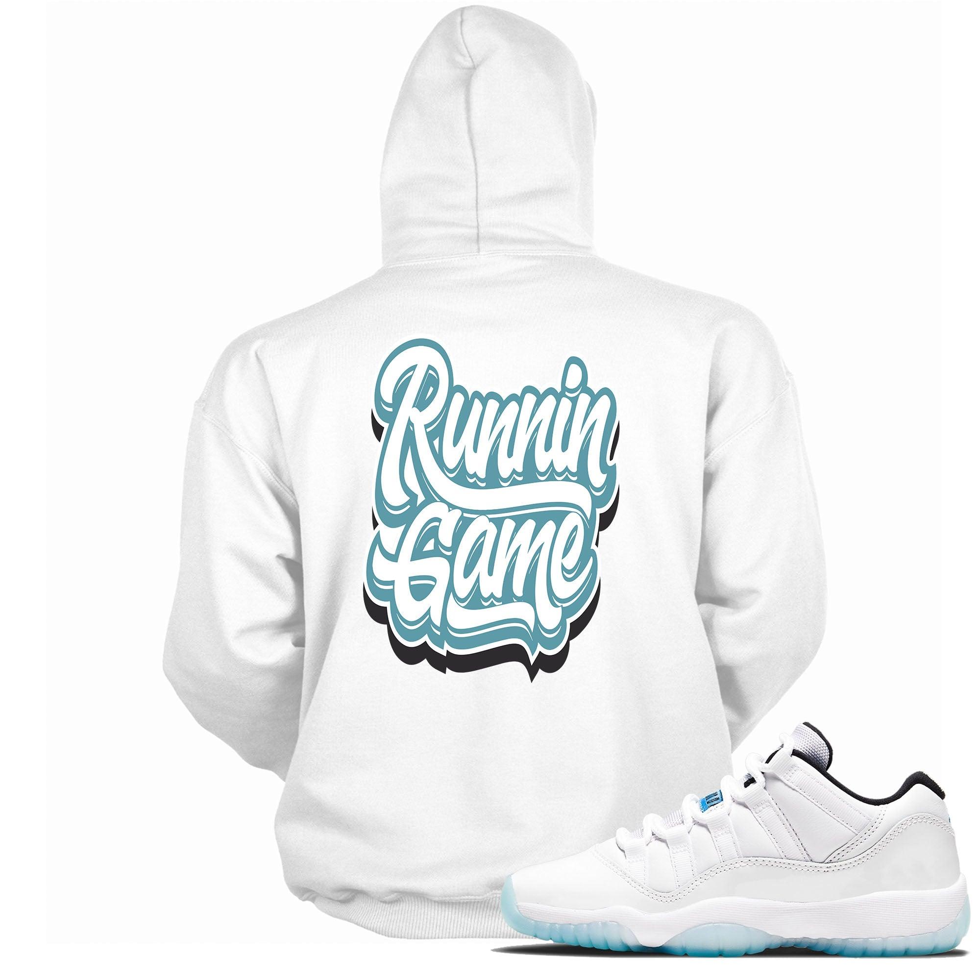 11s Low Legend Hoodie Runnin Game