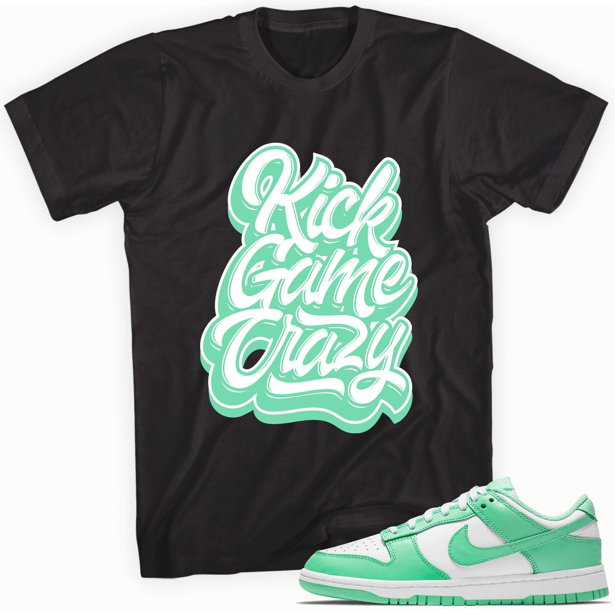 Dunk Low Green Glow Shirt Kick Game Crazy