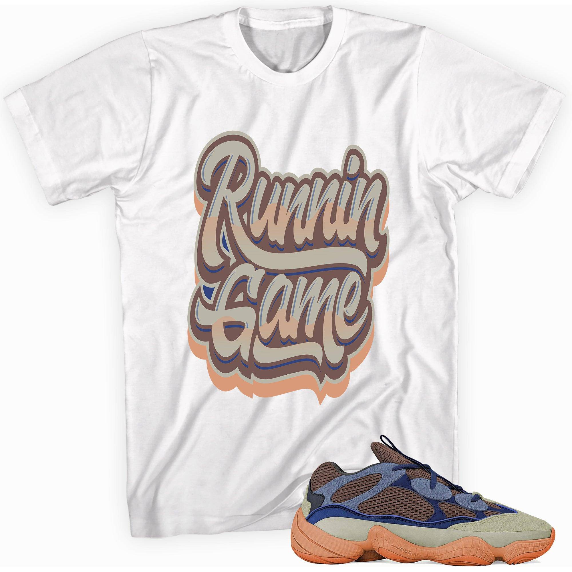 Yeezy 500 Enflame Shirt Runnin Game