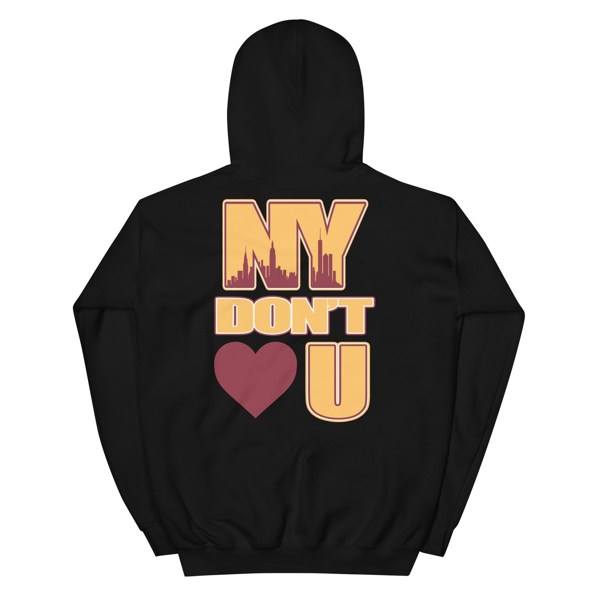 Dunk Midas Gold Hoodie NY Don't Love You