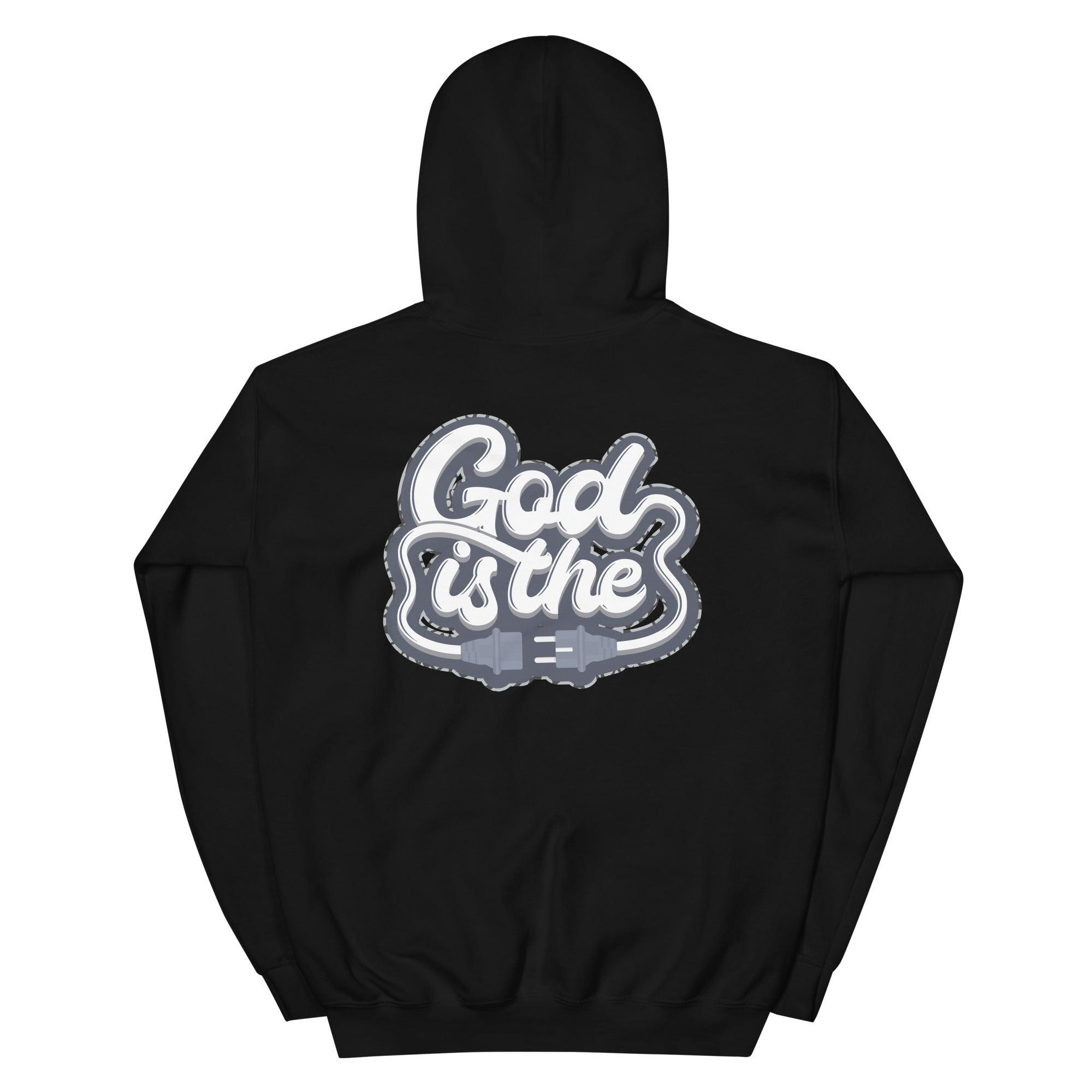 3 Midnight Navy Hoodie God Is