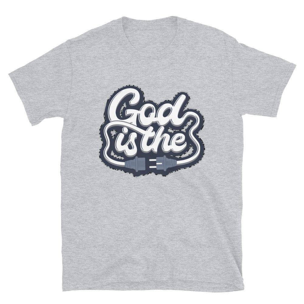 3 Midnight Navy Shirt God Is