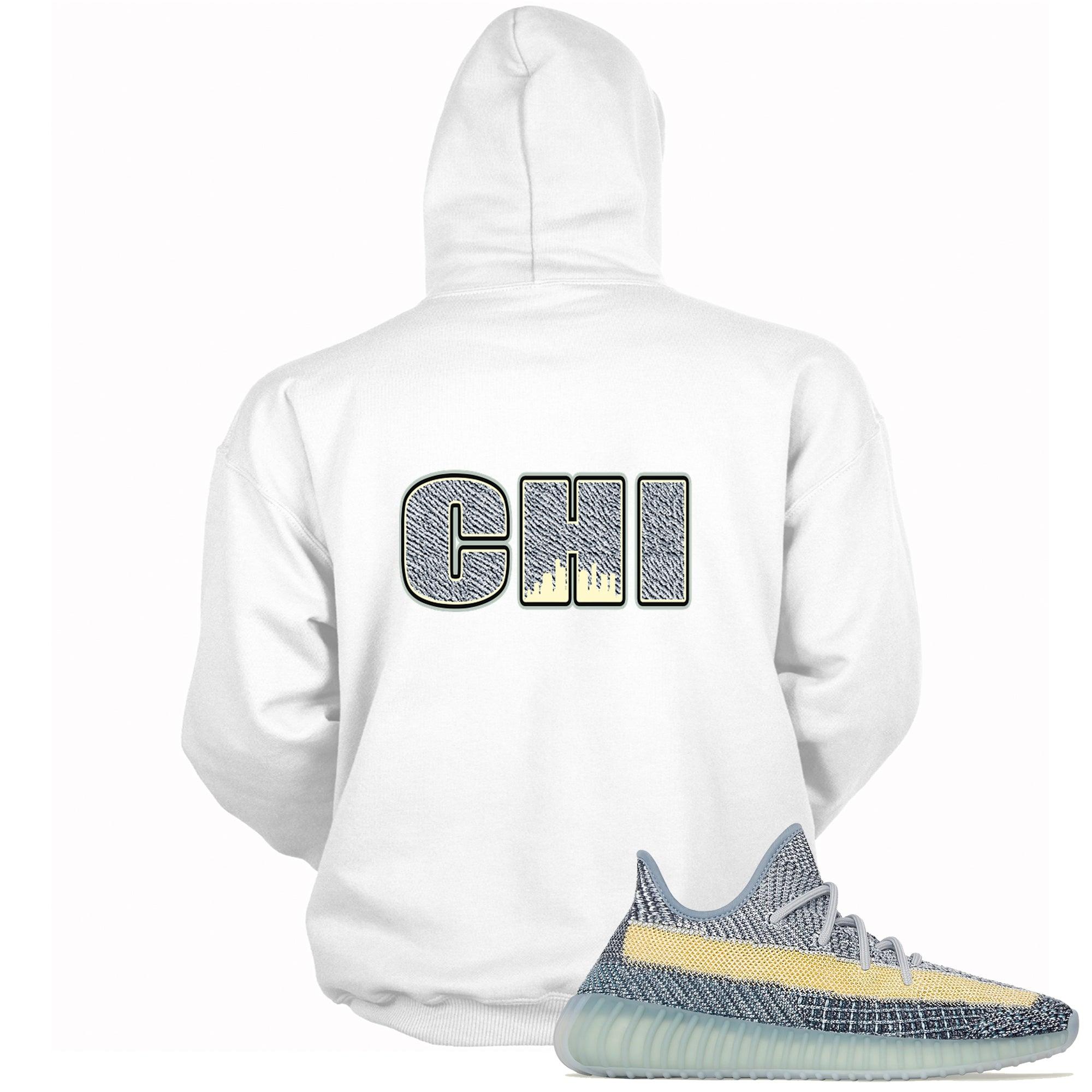 Yeezy Boost 350 V2 Ash Blue 2021 Hoodie Chicago