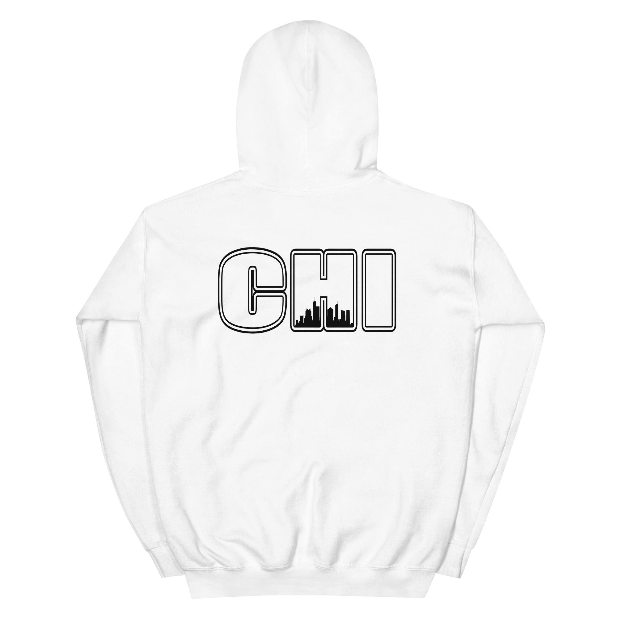 Dunk Low White Black 2021 Hoodie Chicago