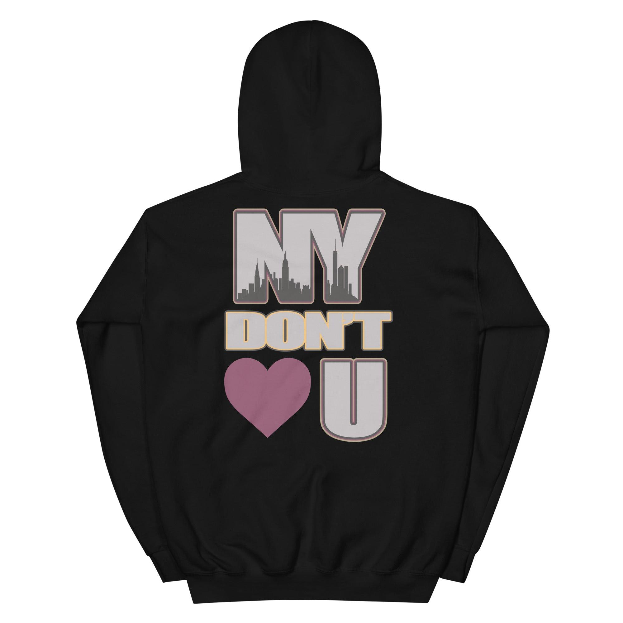 6 Bordeaux Hoodie NY Don't Love You