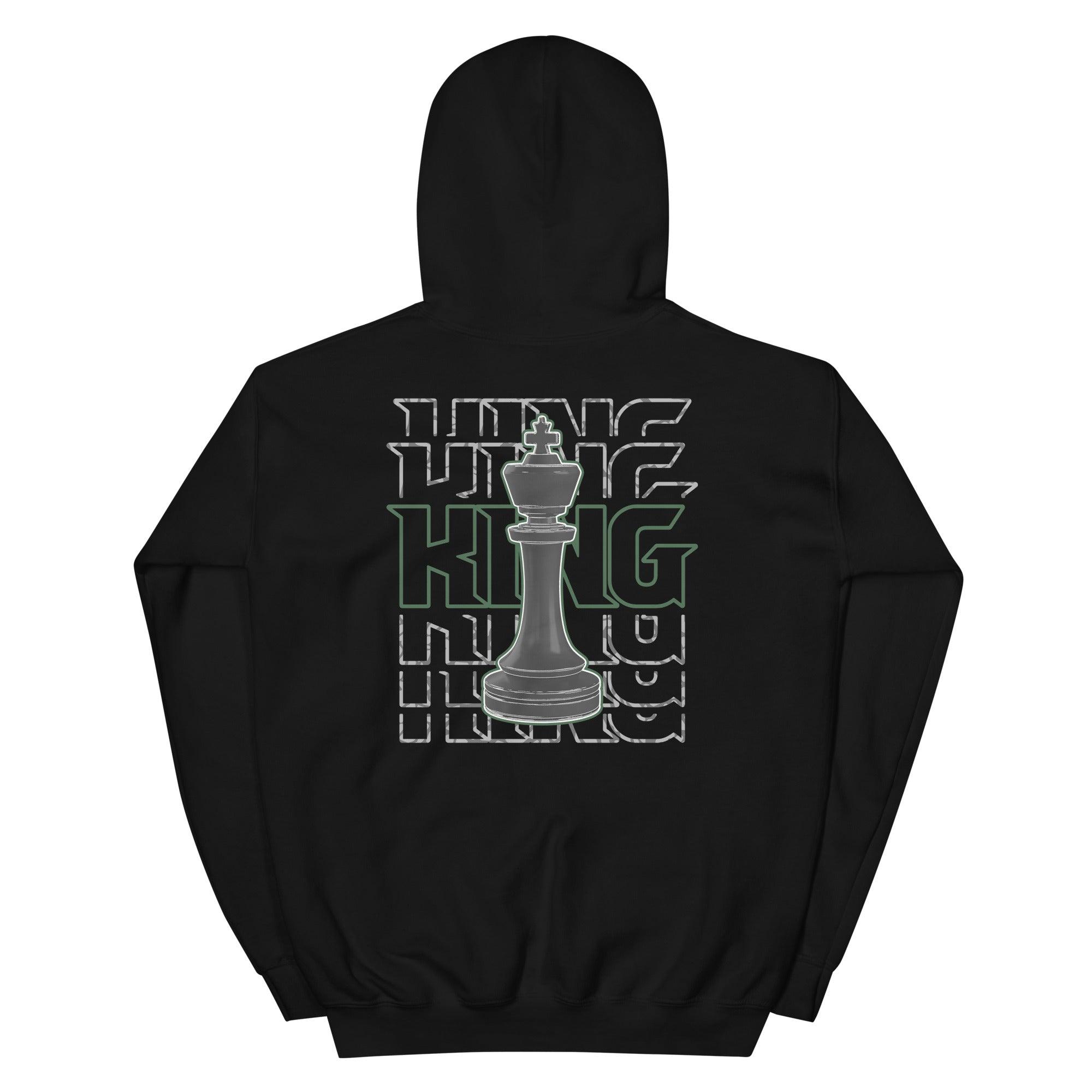 3 Pine Green Hoodie King