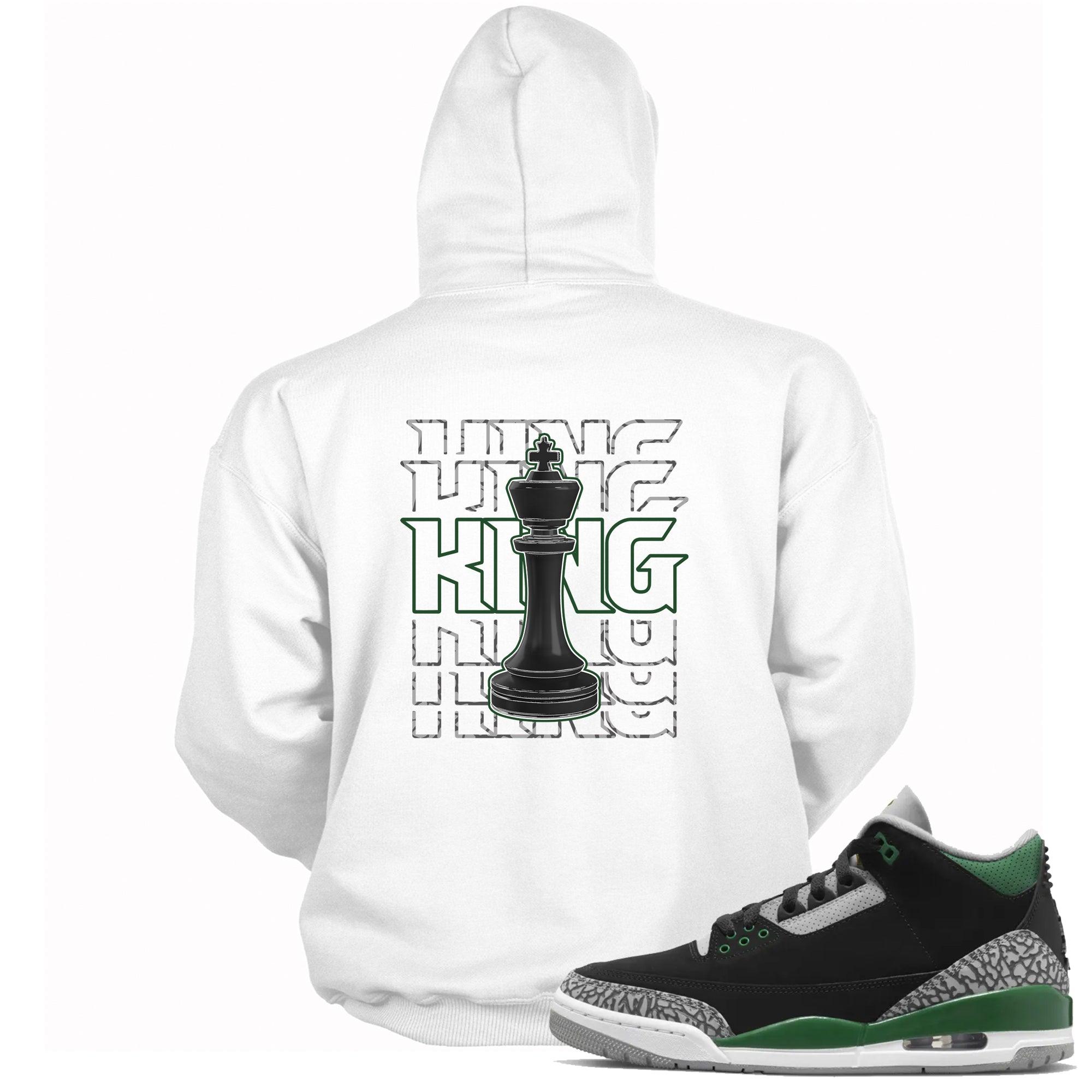 3 Pine Green Hoodie King