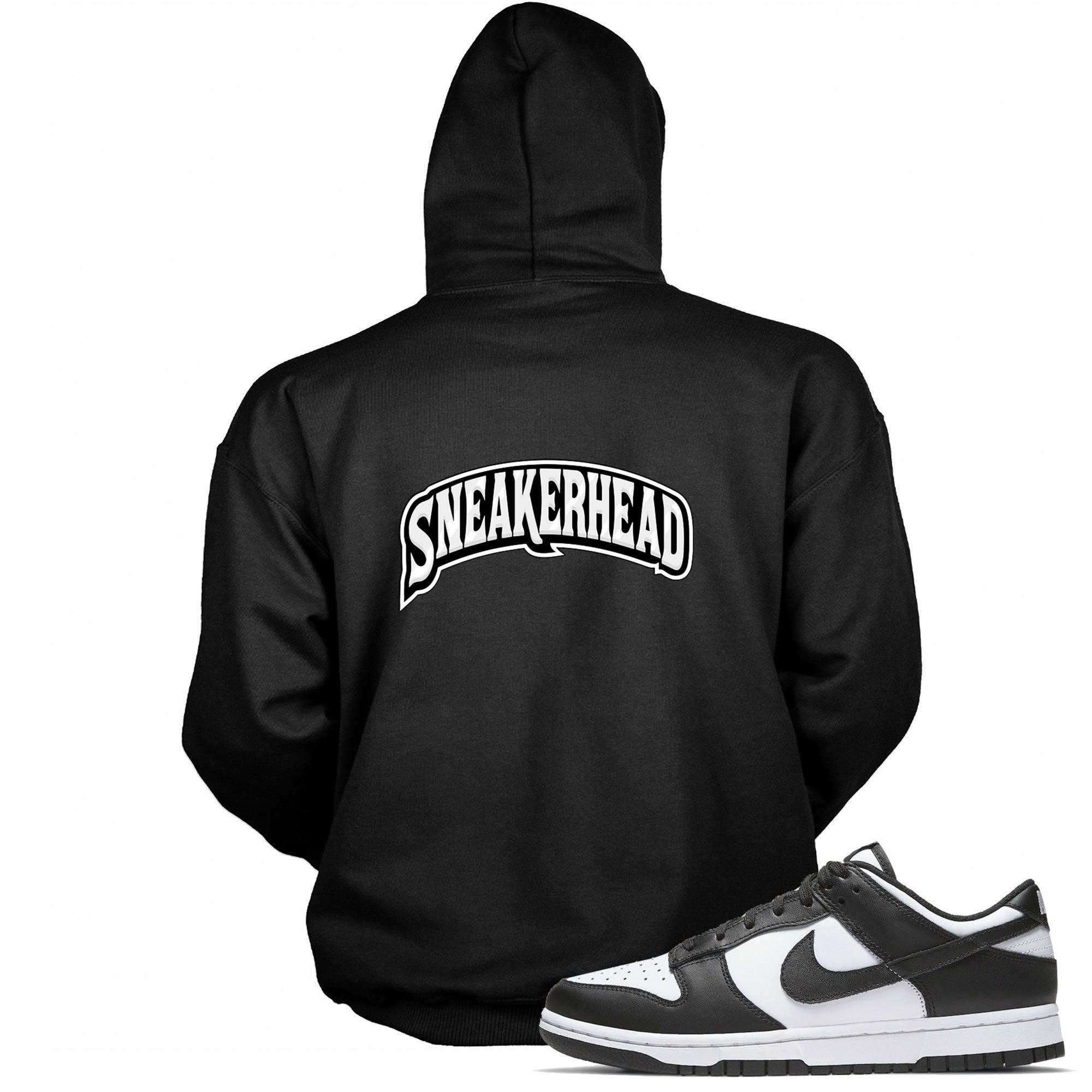 Dunk Low White Black Hoodie Sneakerhead