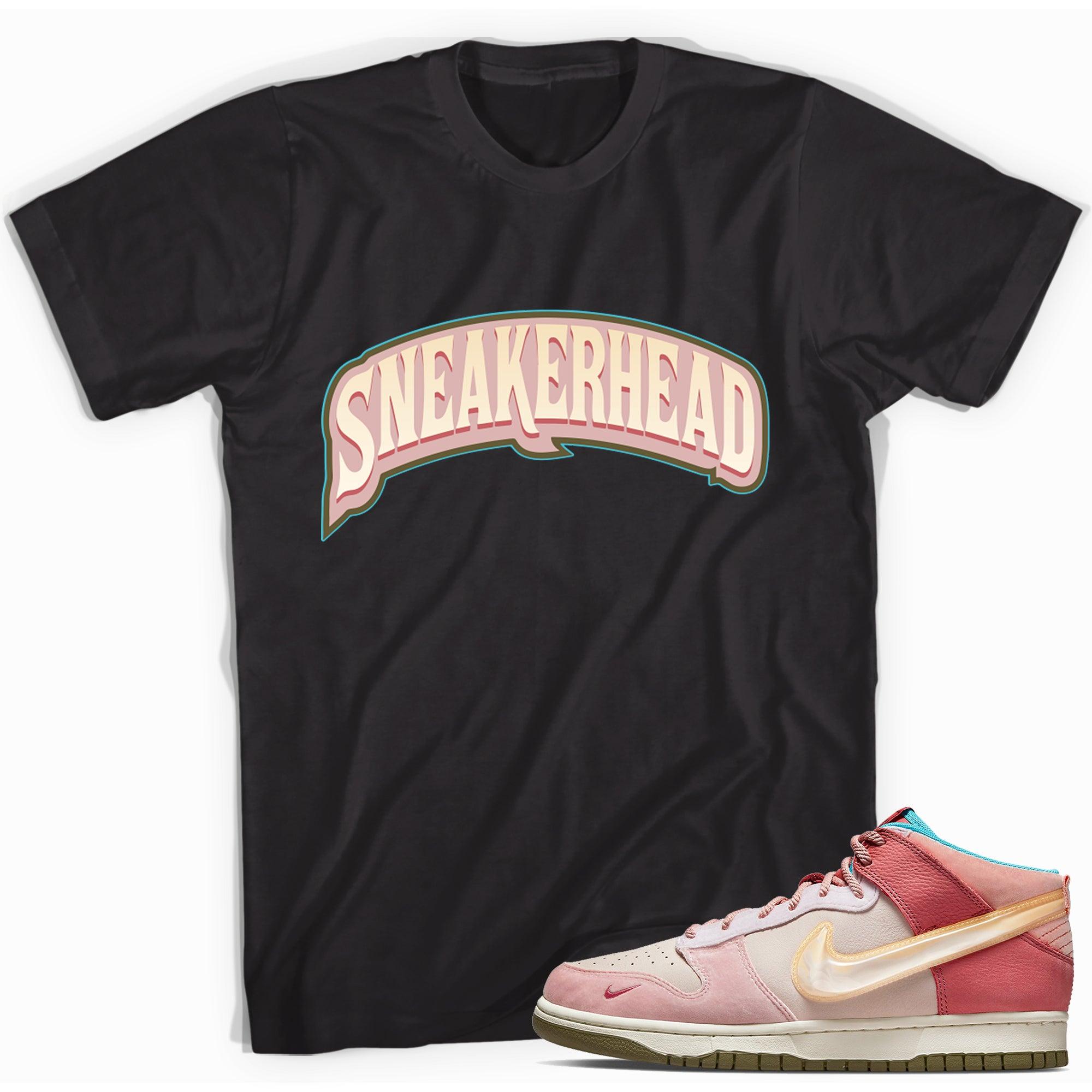 Dunk Mid Social Status Free Lunch Strawberry Milk Shirt Sneakerhead