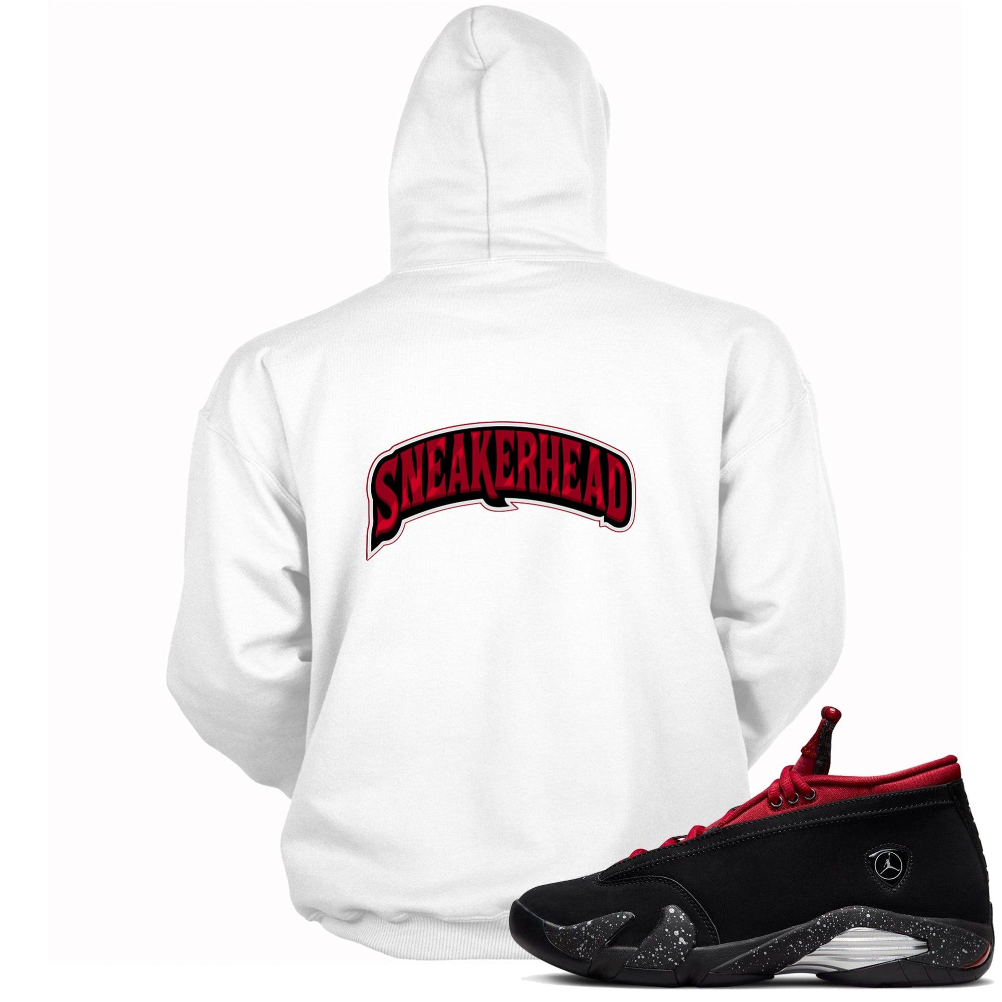 14 Low Red Lipstick Womens Hoodie Sneakerhead