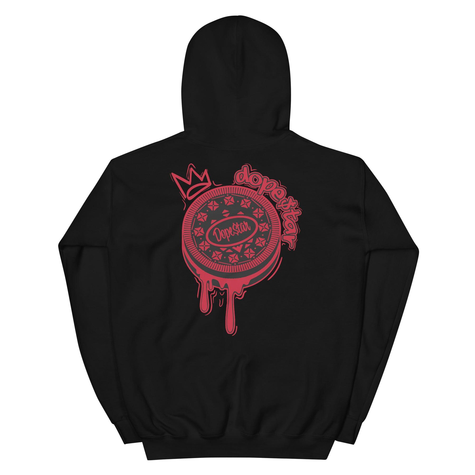 4 Red Thunder Hoodie Dopestar Oreo