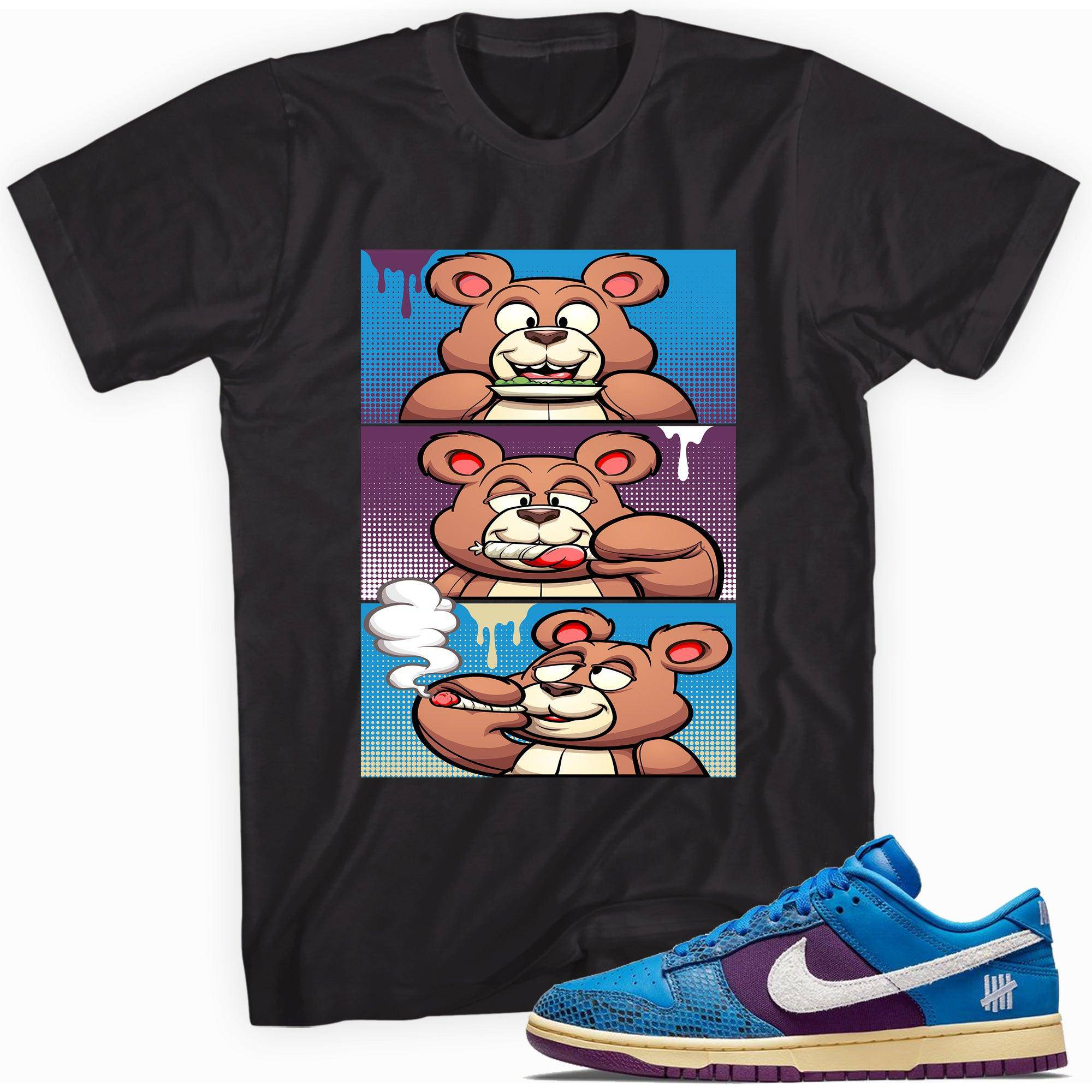 Dunk Low Undefeated 5 On It Dunk vs AF1 Shirt Roll It