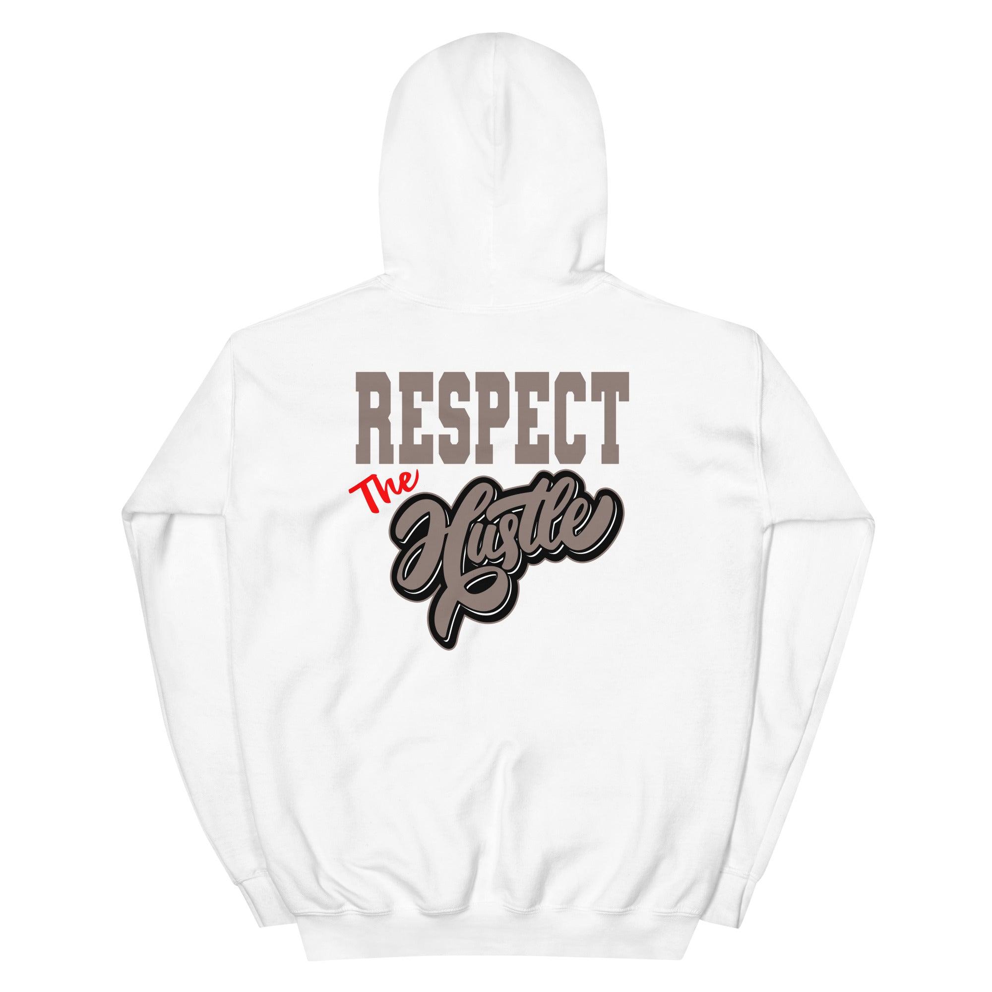 4 Taupe Haze Hoodie Respect The Hustle