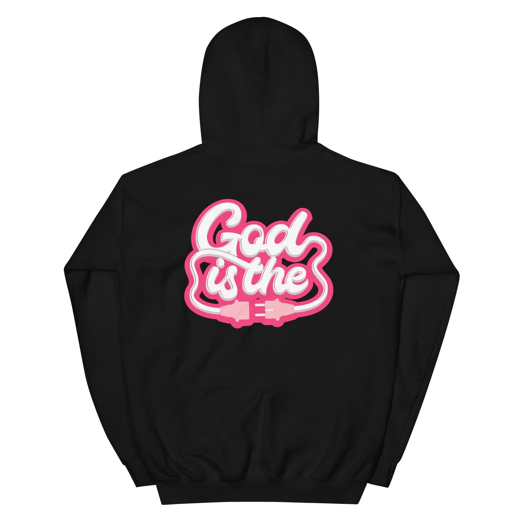 12 Arctic Punch (Hyper Pink) Hoodie God Is