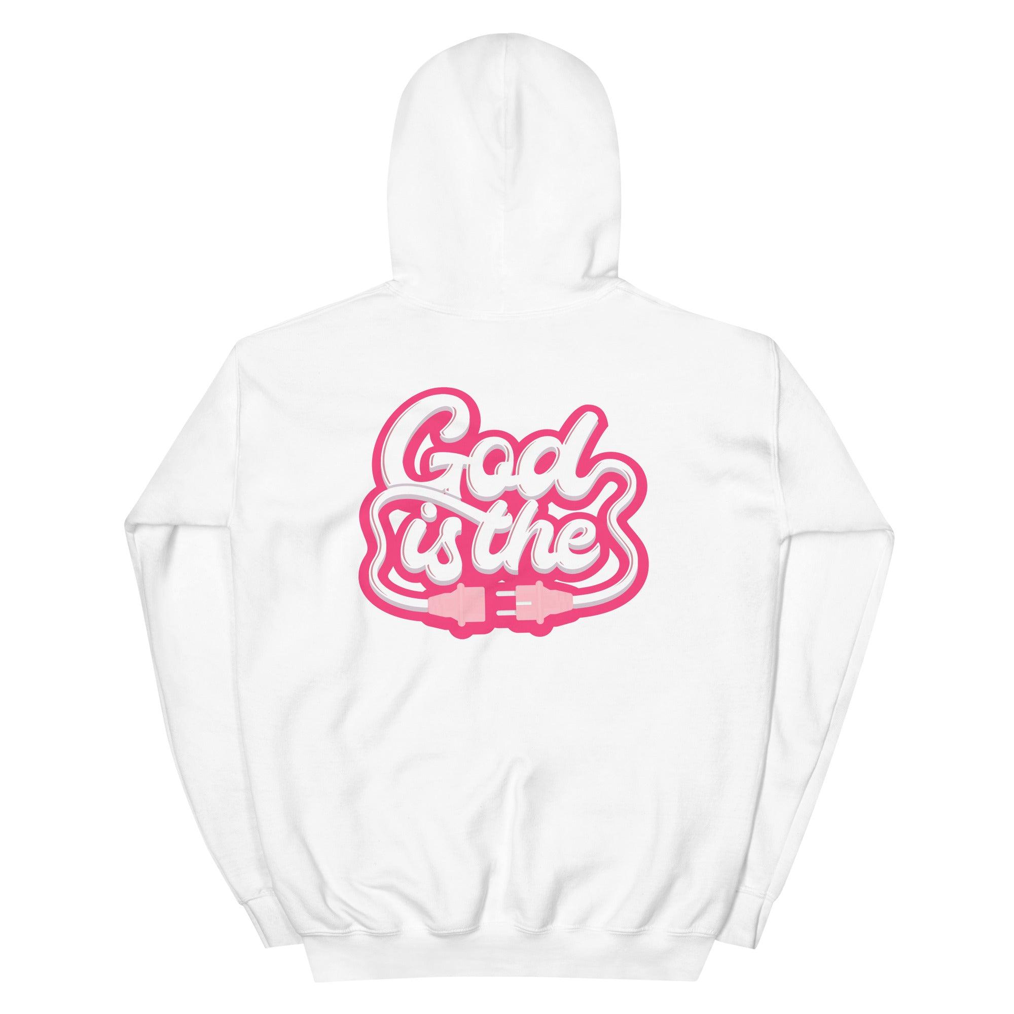 12 Arctic Punch (Hyper Pink) Hoodie God Is