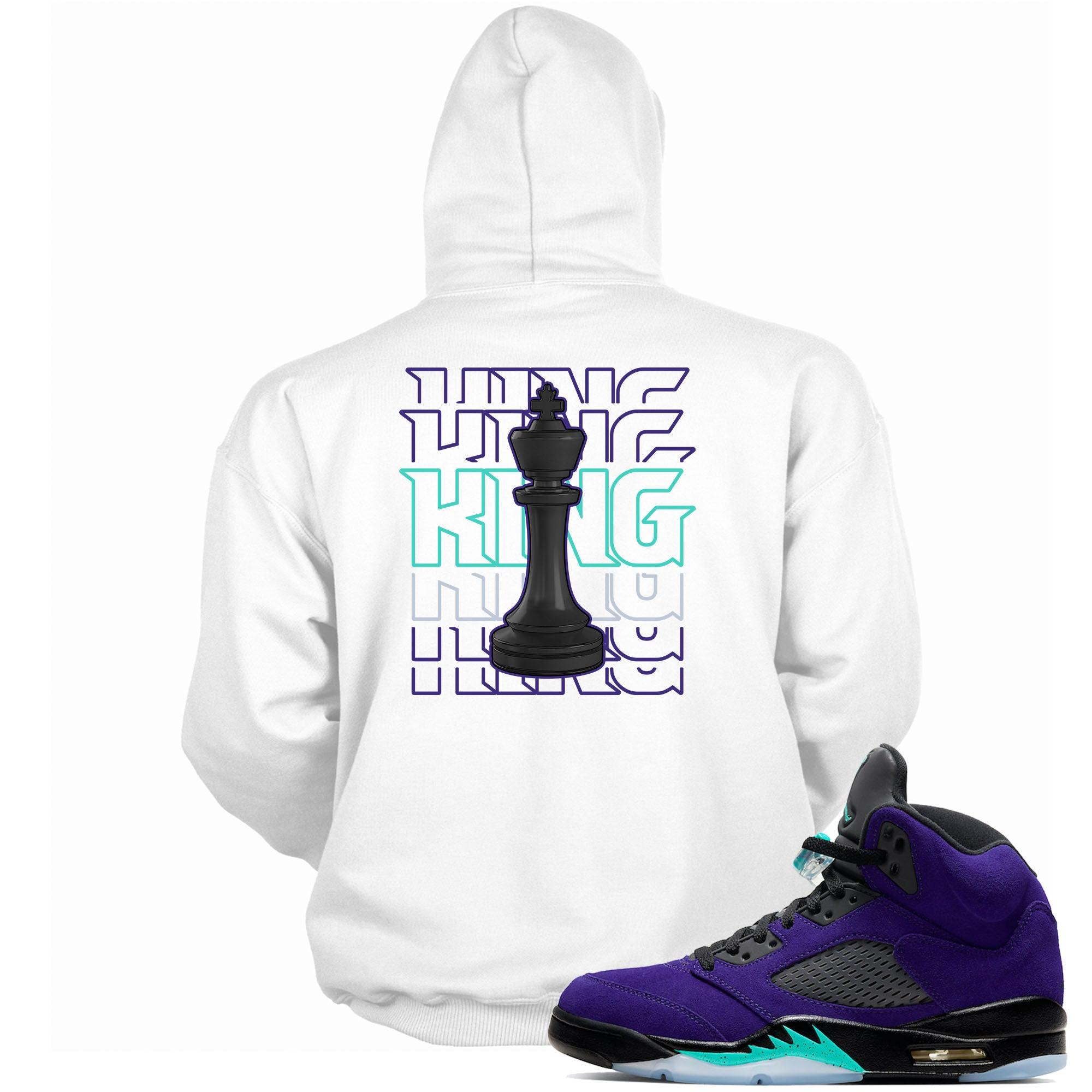 5s Alternate Grape Hoodie King