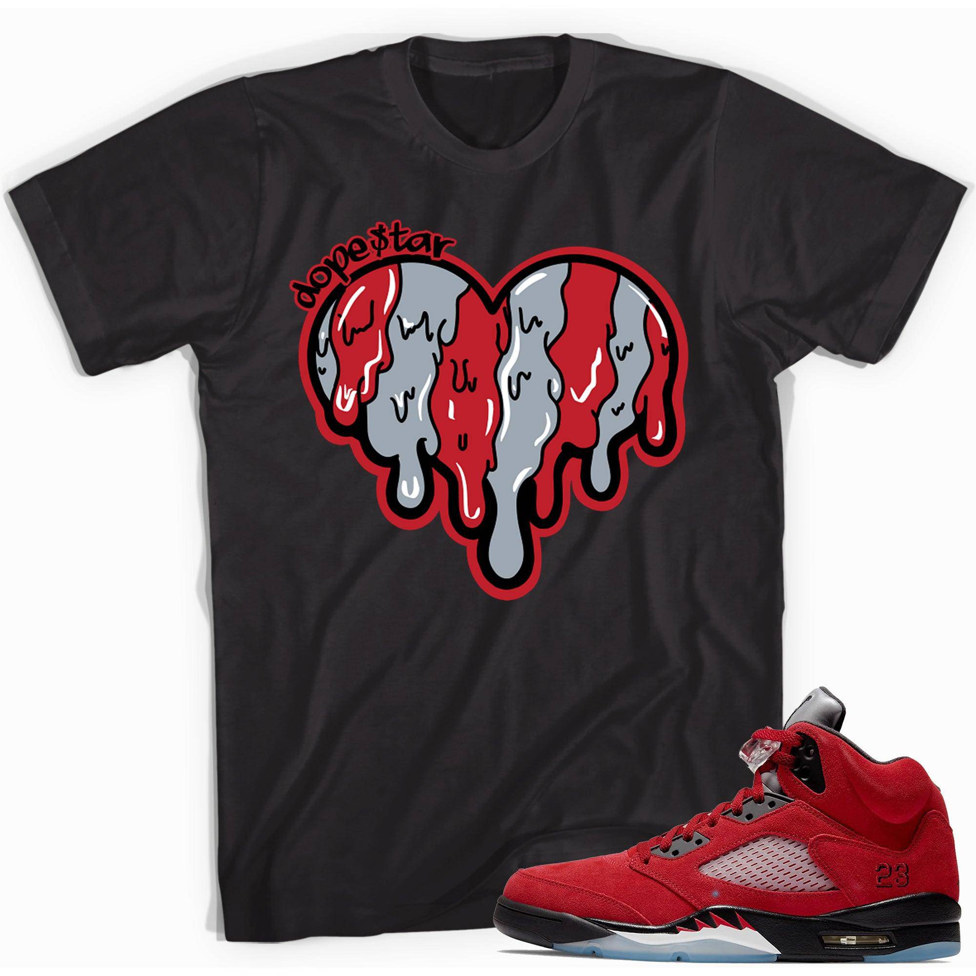 5 Raging Bull Red 2021 Shirt Melting Heart