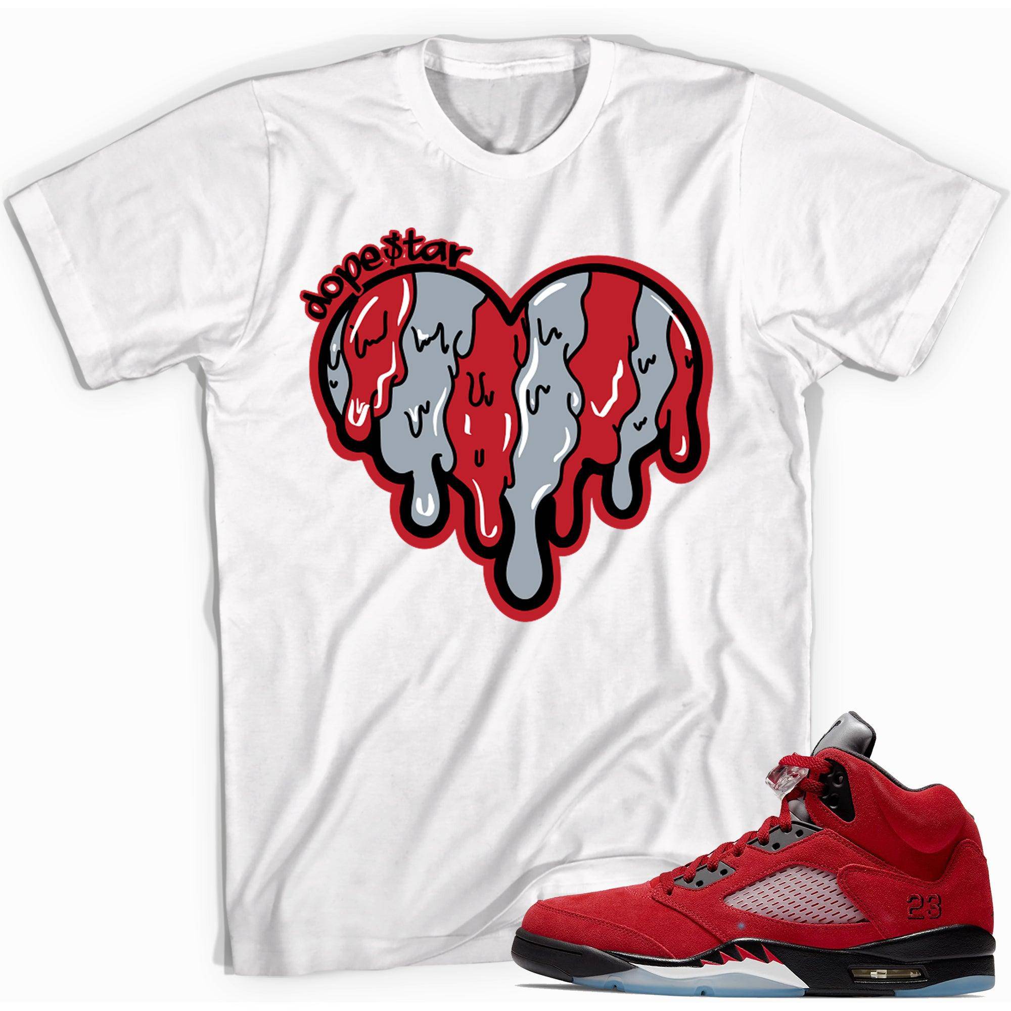 5 Raging Bull Red 2021 Shirt Melting Heart