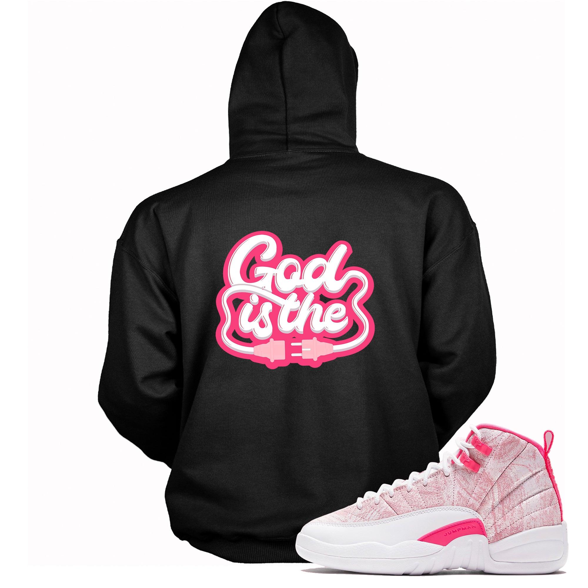 12 Arctic Punch (Hyper Pink) Hoodie God Is