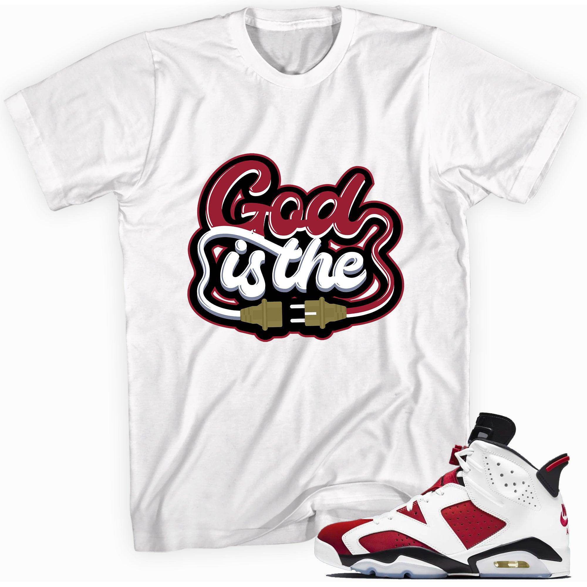 6 Carmine Shirt God Is