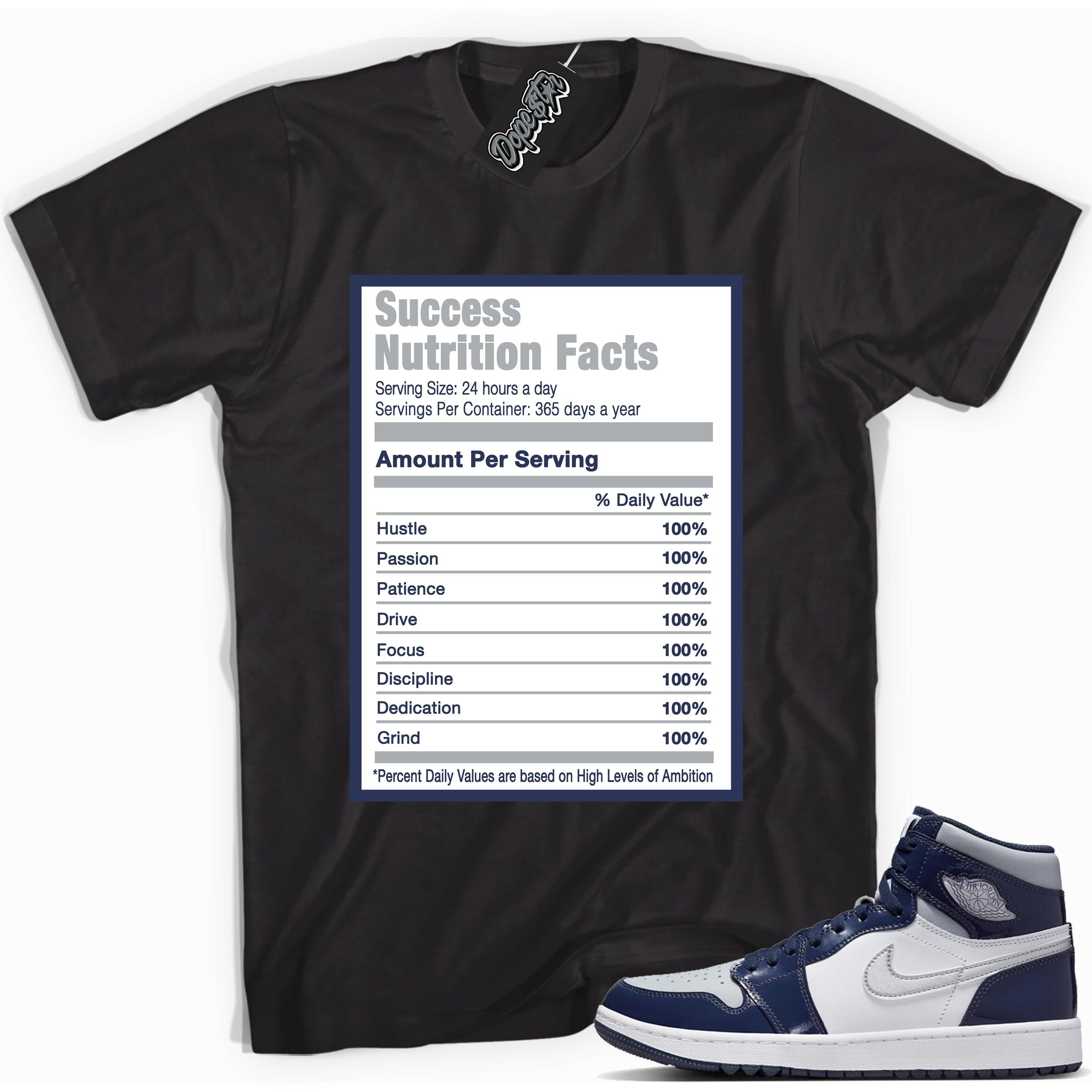 Golf Patent Midnight Navy 1s DopeStar Shirt Success Nutrition