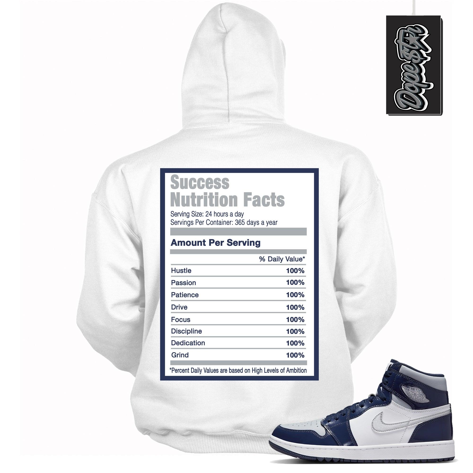 Golf Patent Midnight Navy 1s DopeStar Hoodie Success Nutrition