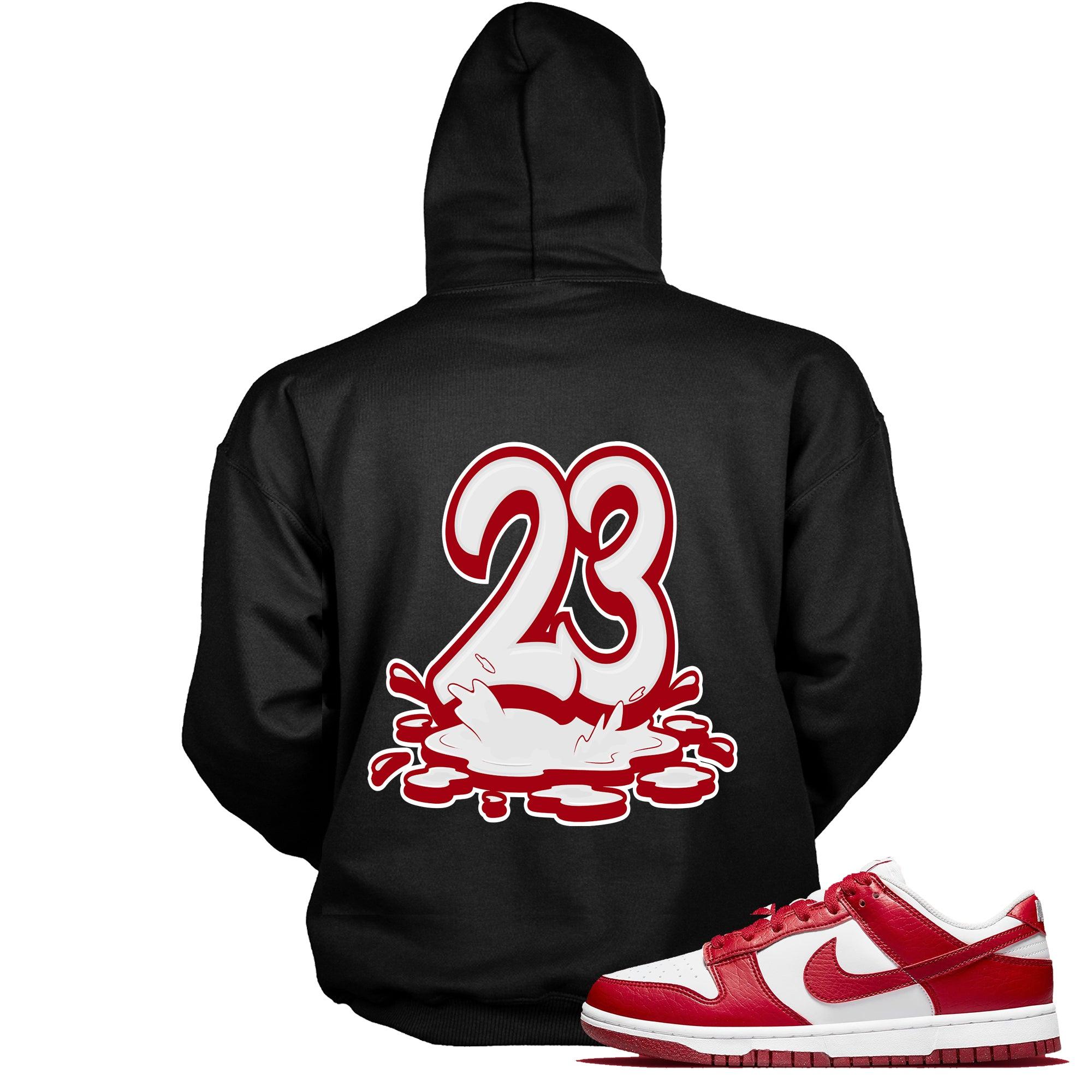 Dunk Low Next Nature White Gym Red Hoodie 23 Melting