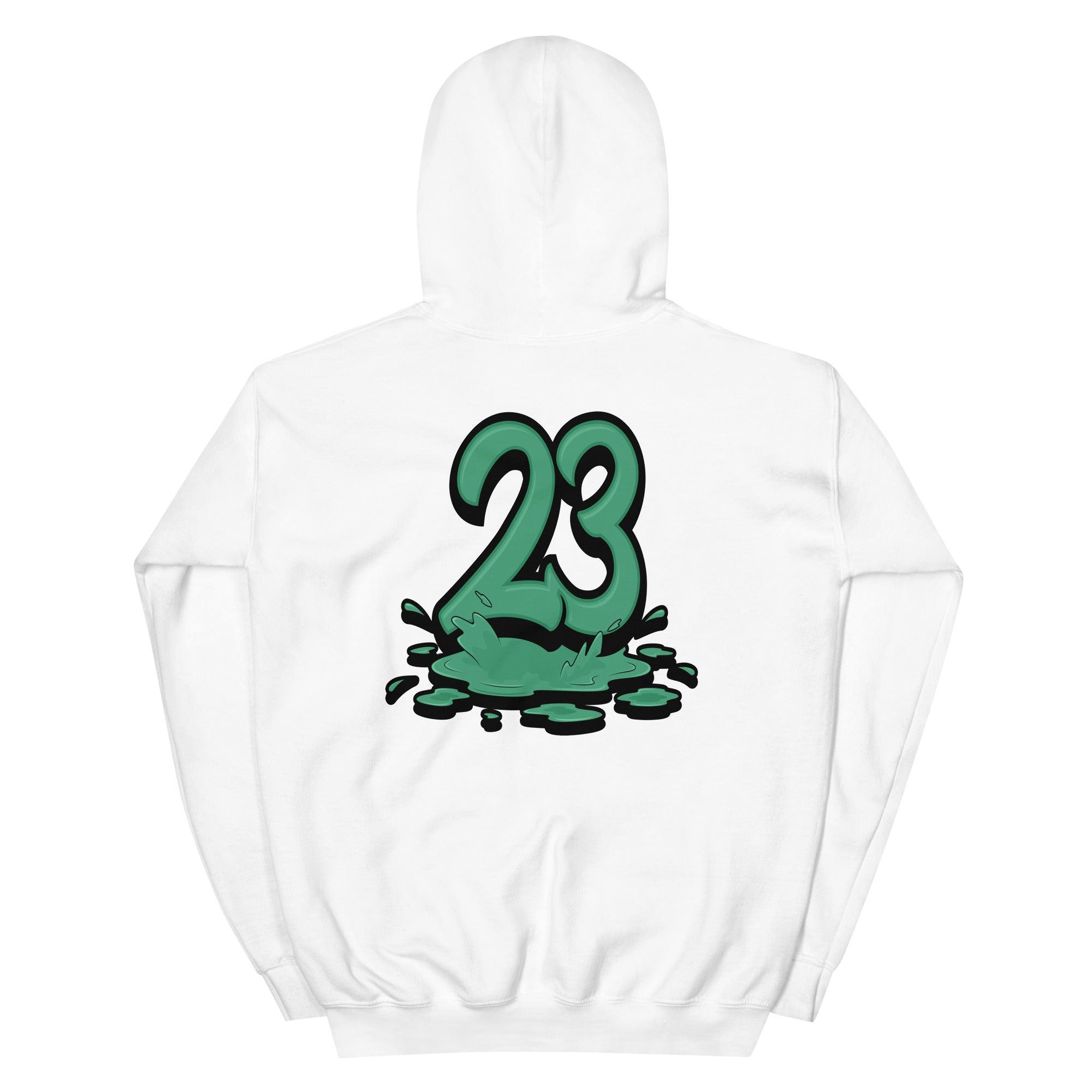 13 Lucky Green Hoodie 23 Melting